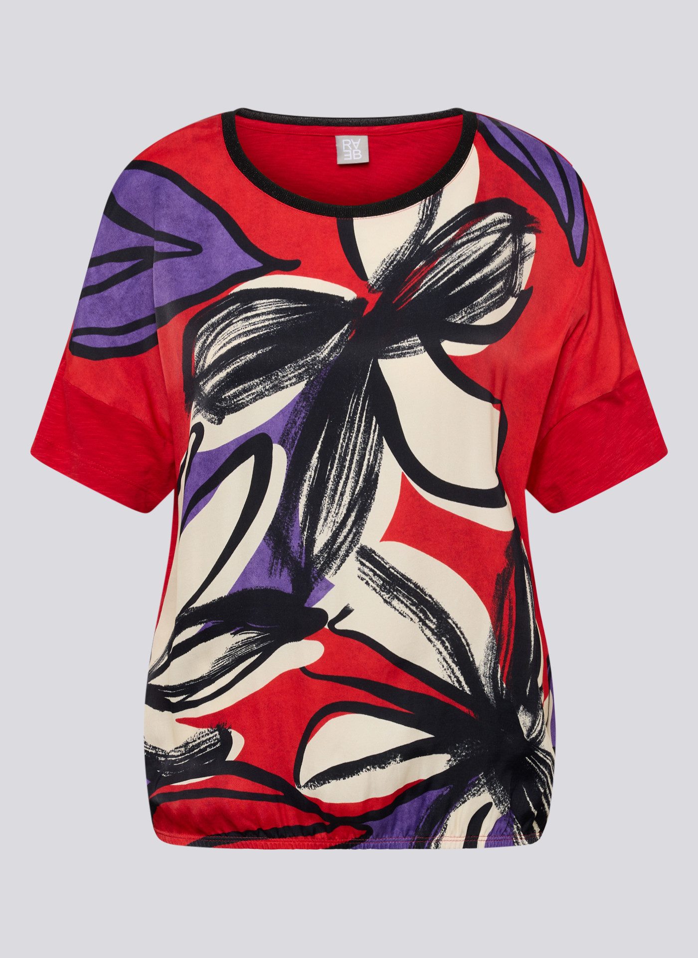 Rabe T-shirt met flower-print
