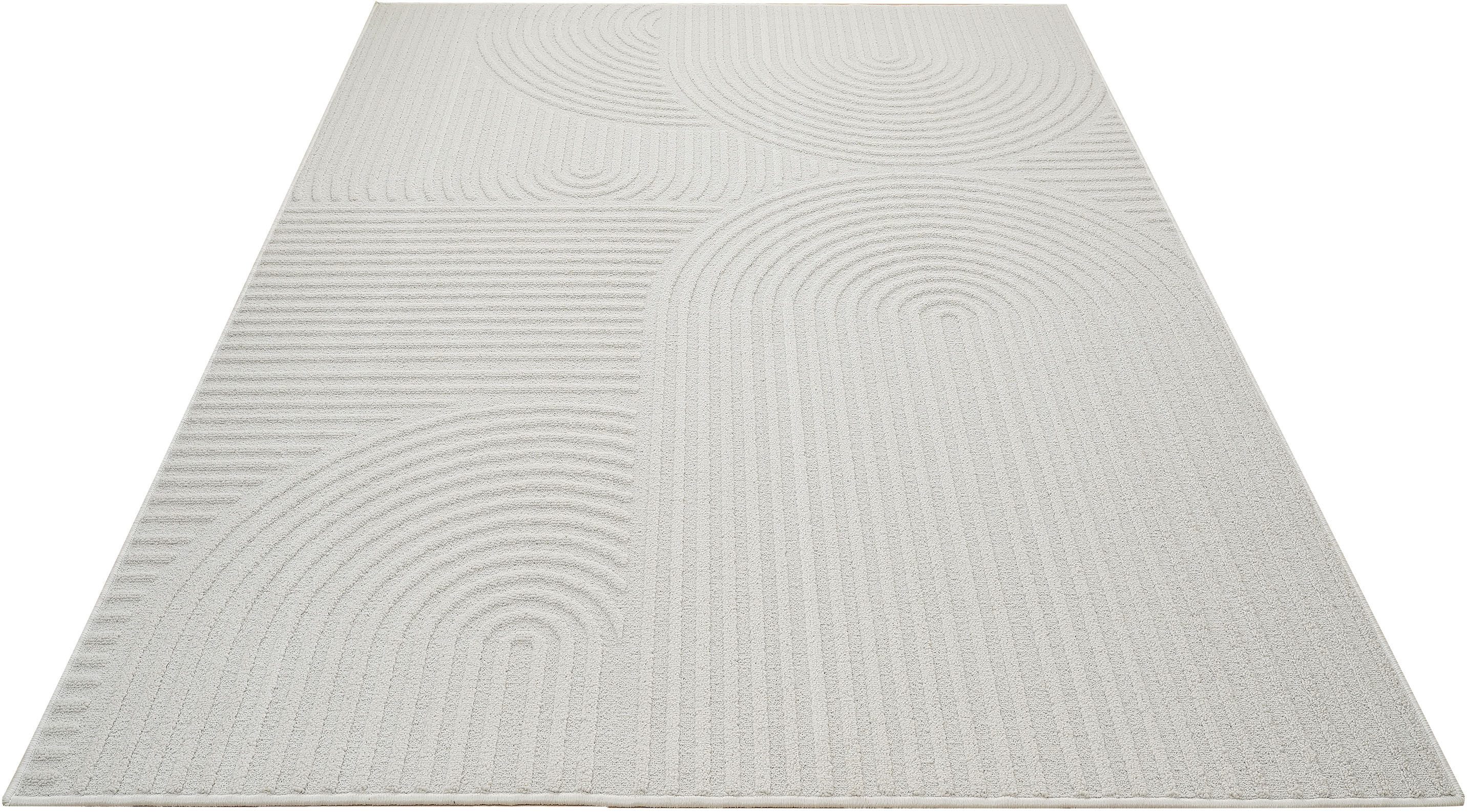 my home Vloerkleed Jola hoog-laag ontwerp, Scandi-look, Zen Boho, modern, 3D, woonkamer, slaapkamer, waterafstotend