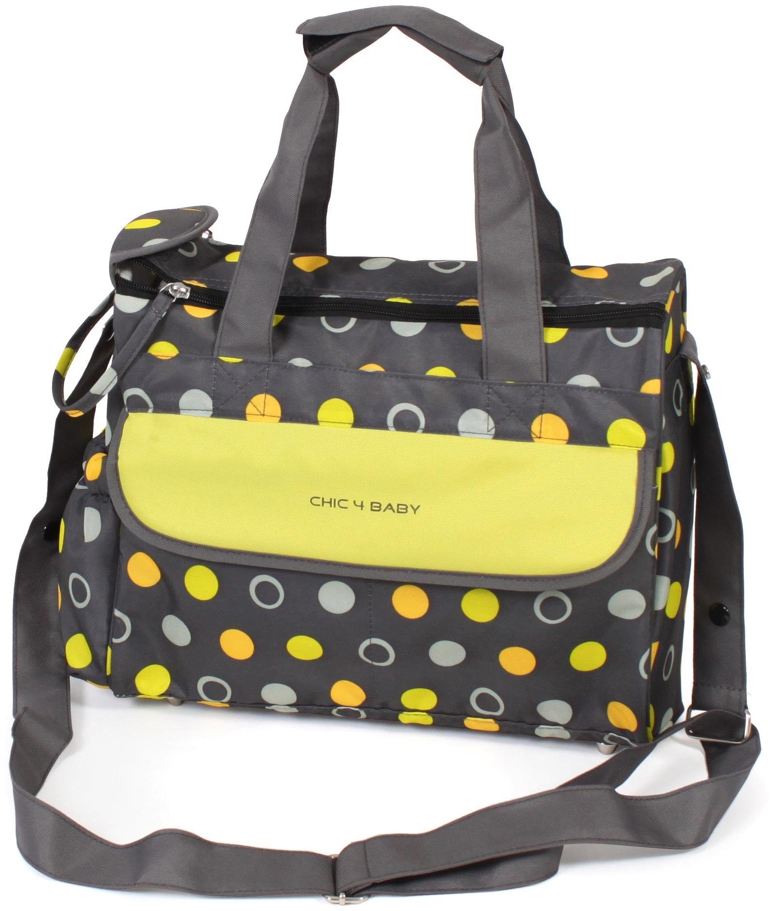 CHIC4BABY Luiertas Komfort, lemontree