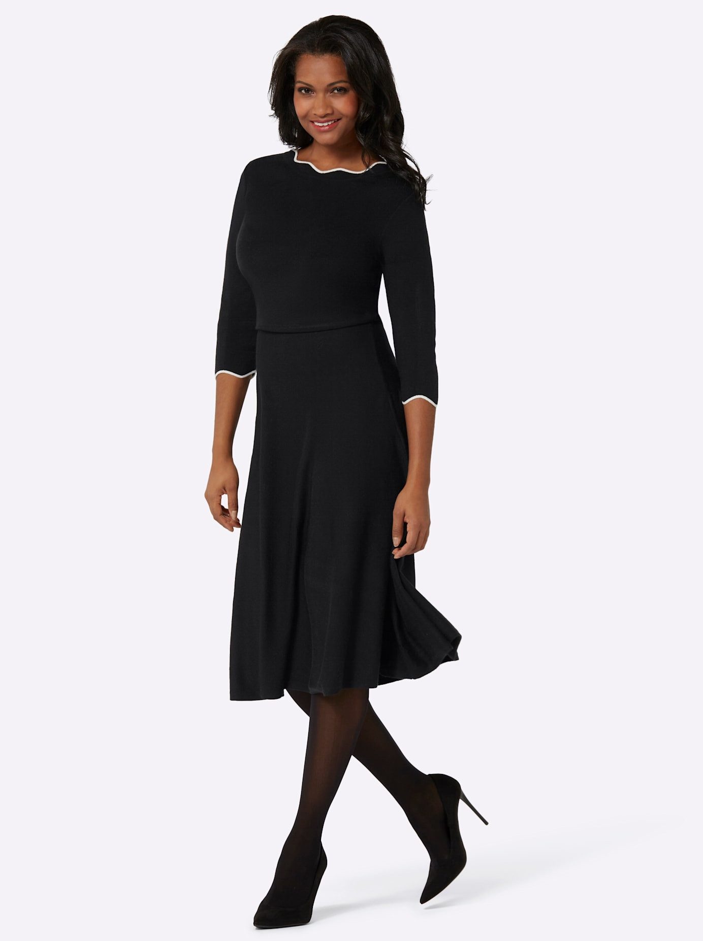 Lady Gebreide jurk