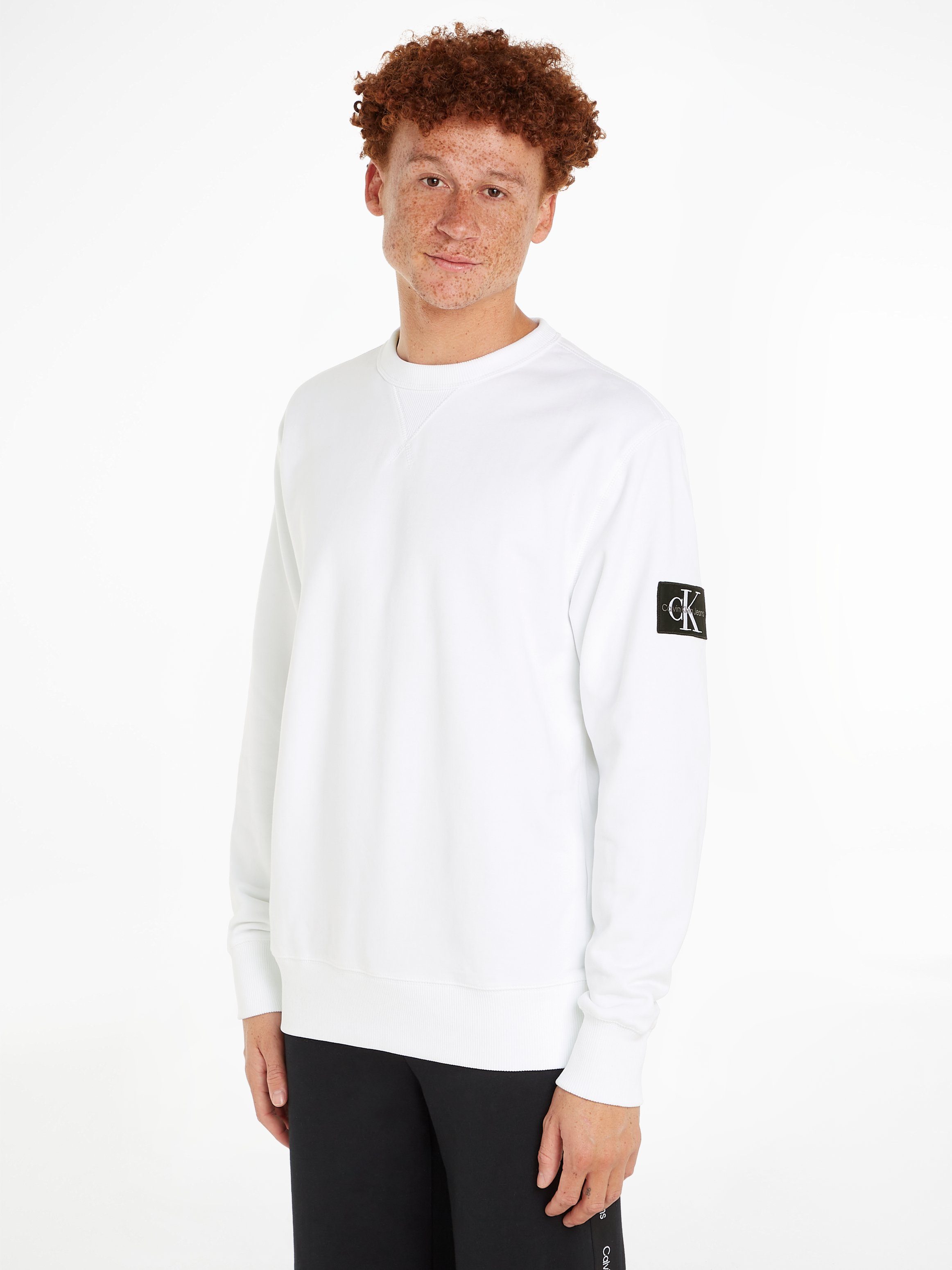 Calvin Klein Sweatshirt BADGE CREW NECK