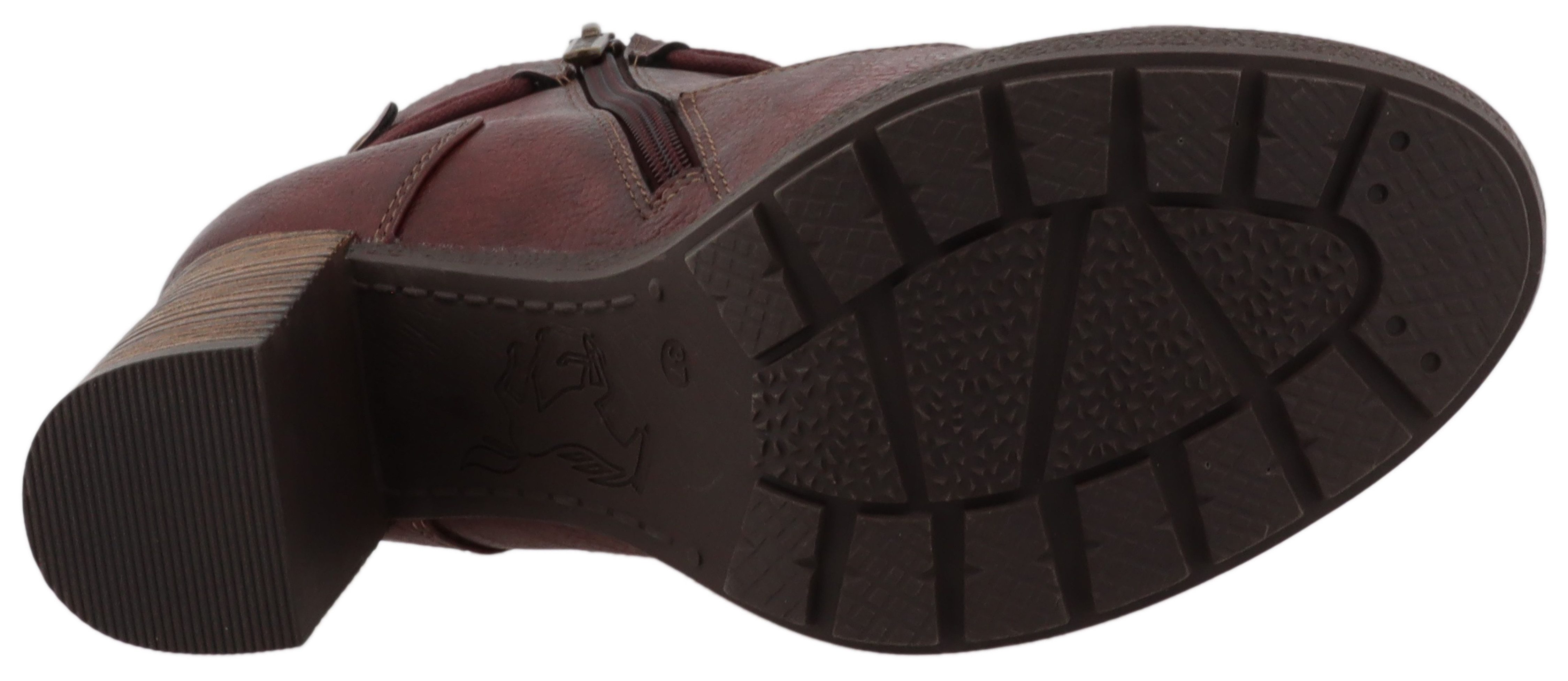 Mustang Shoes Winterlaarsjes Nana Veterlaarsje met verwarmende textielvoering