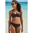 s.oliver red label beachwear beugelbikinitop in bandeaumodel rome in wikkellook bruin