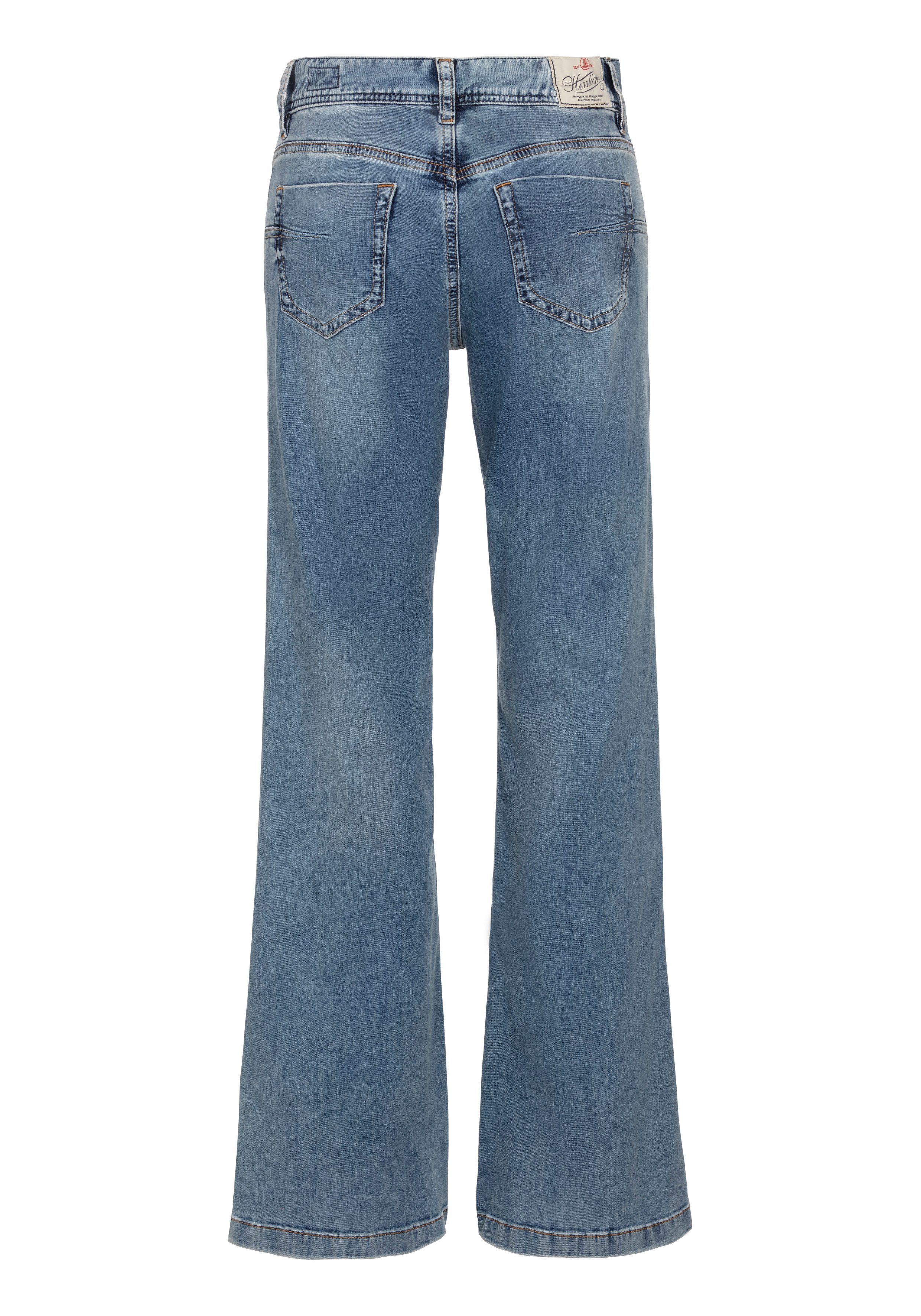 Herrlicher 5-pocket jeans Edna Recycled Denim Light