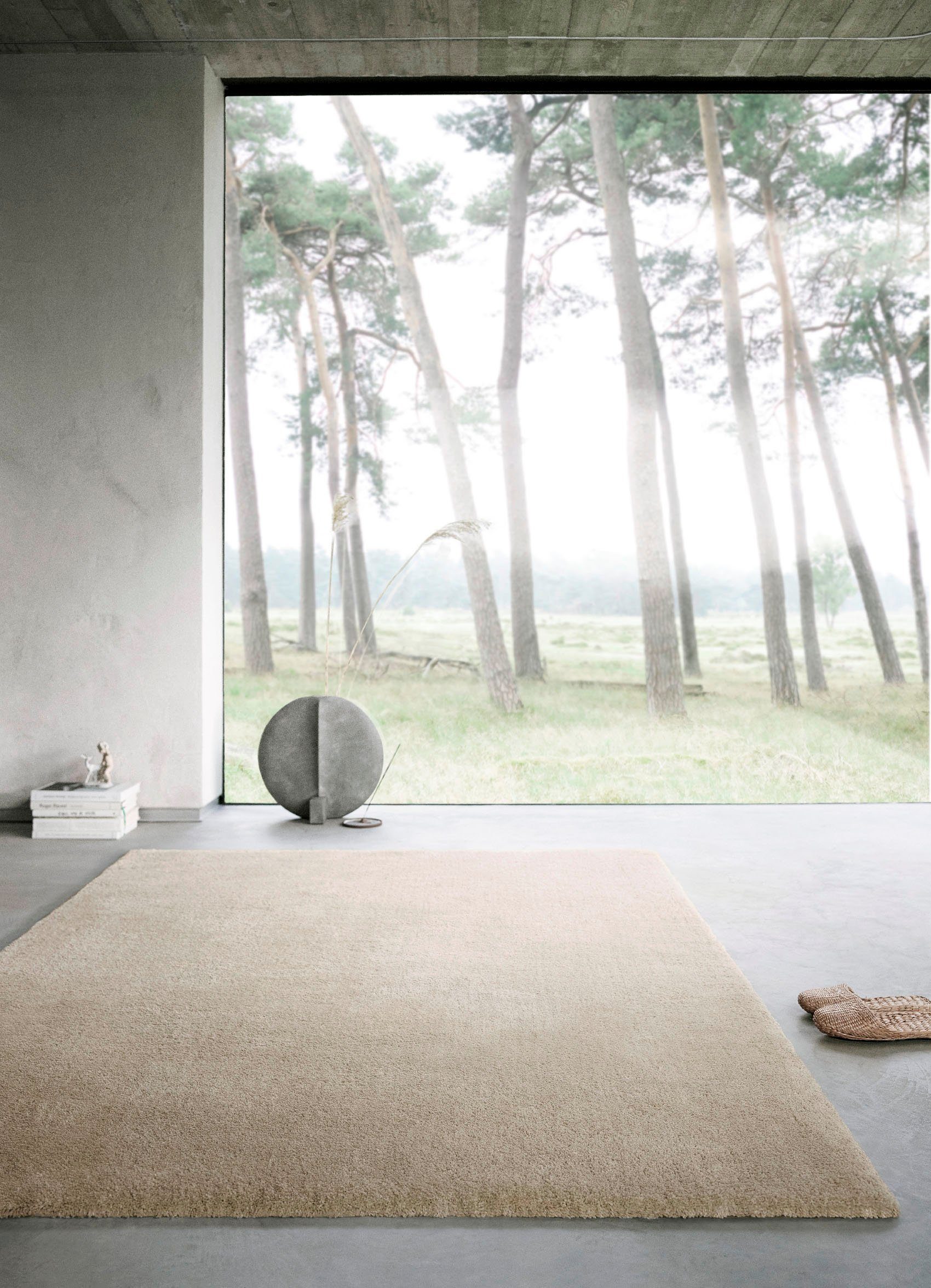 Wecon home Basics Hoogpolig vloerkleed Emilia Woonkamer