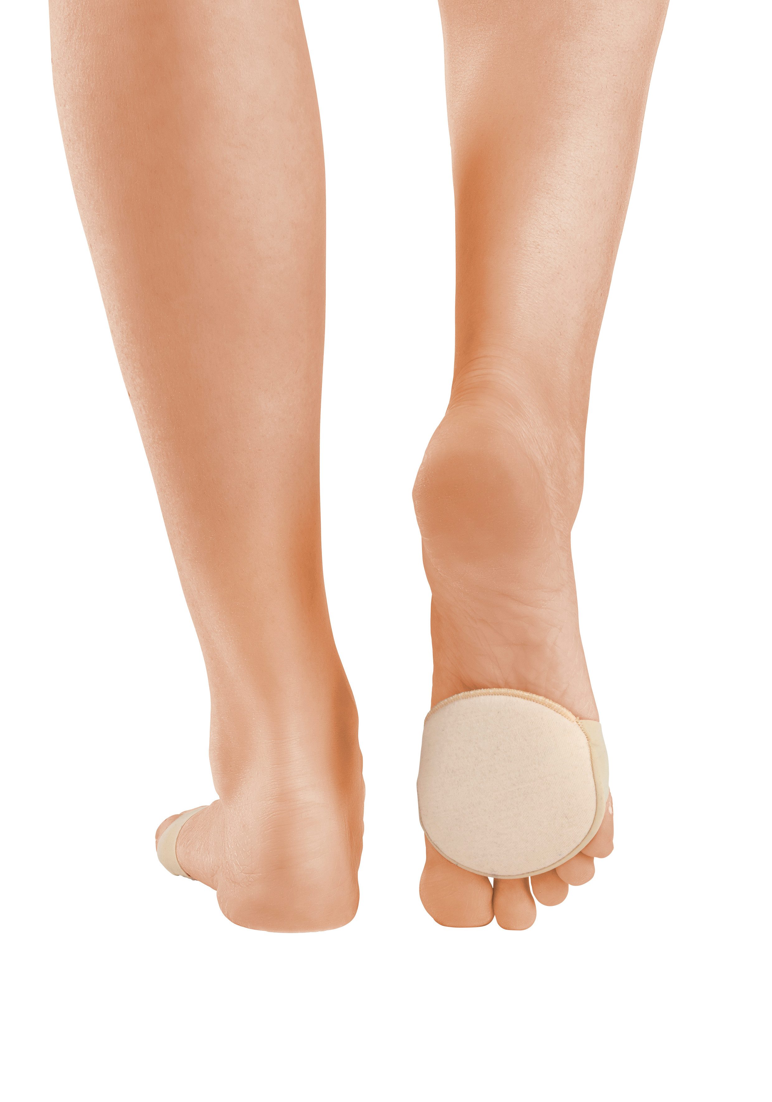 Vivance Teensokjes met voorvoetkussen voor hoge schoenen (set 3 paar)