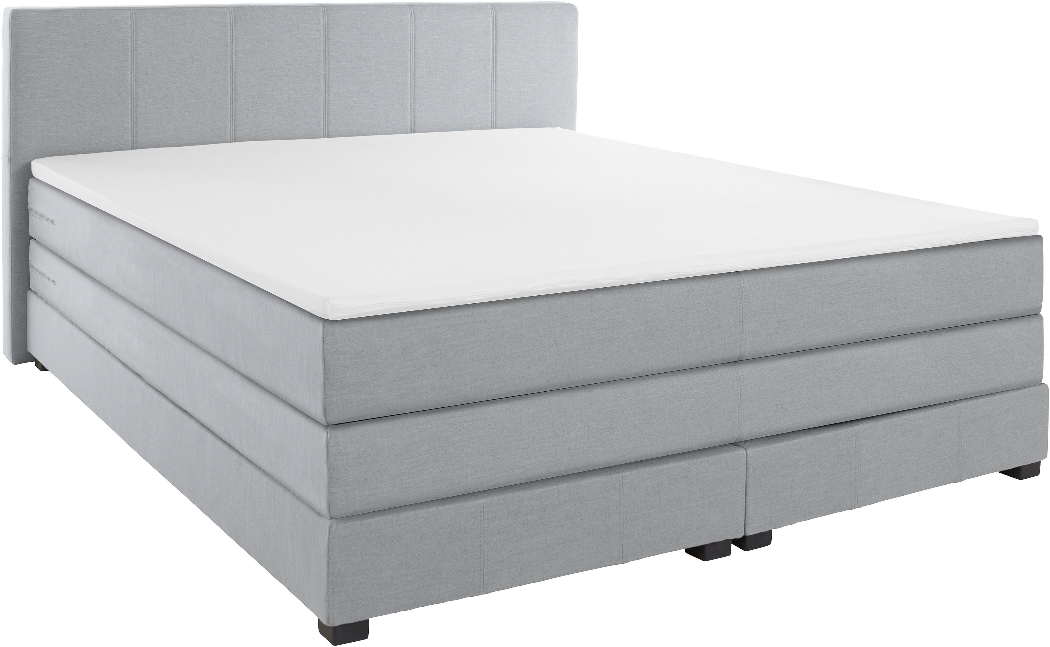 OTTO products Boxspring Peetu Pocketveringsmatras, in 4 breedten en 4 kleuren, incl. topmatras