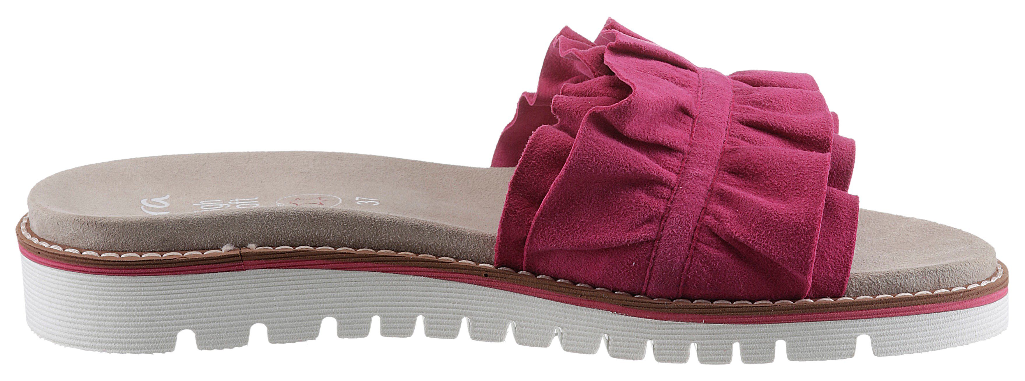 Ara Slippers KENT , sleehak, zomerschoen, pantoffels met slip-on