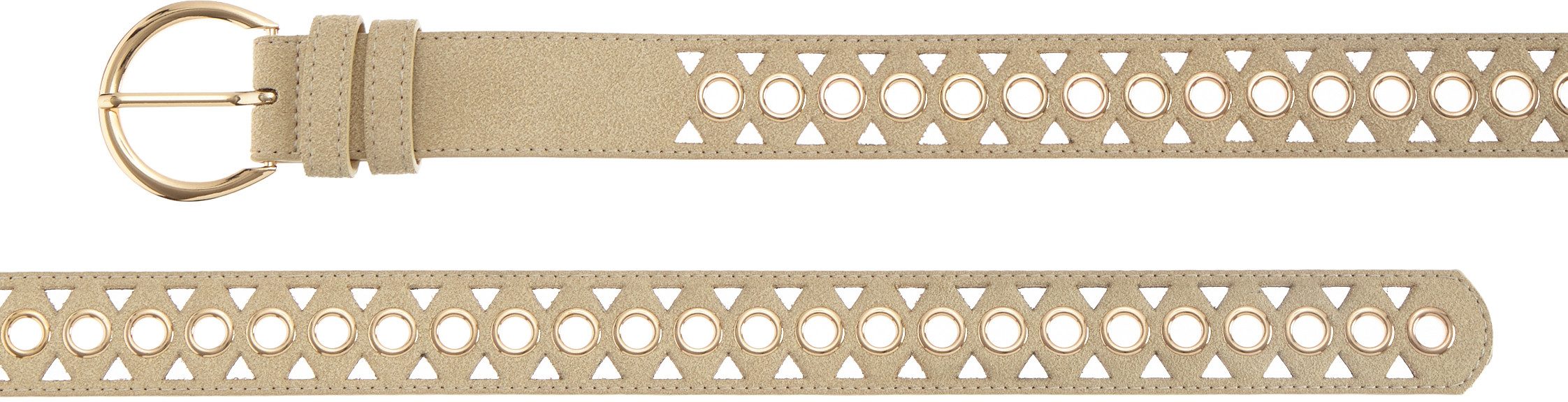 Lascana Heupriem Broekriem met kleine cut-outs, riem, jeansriem