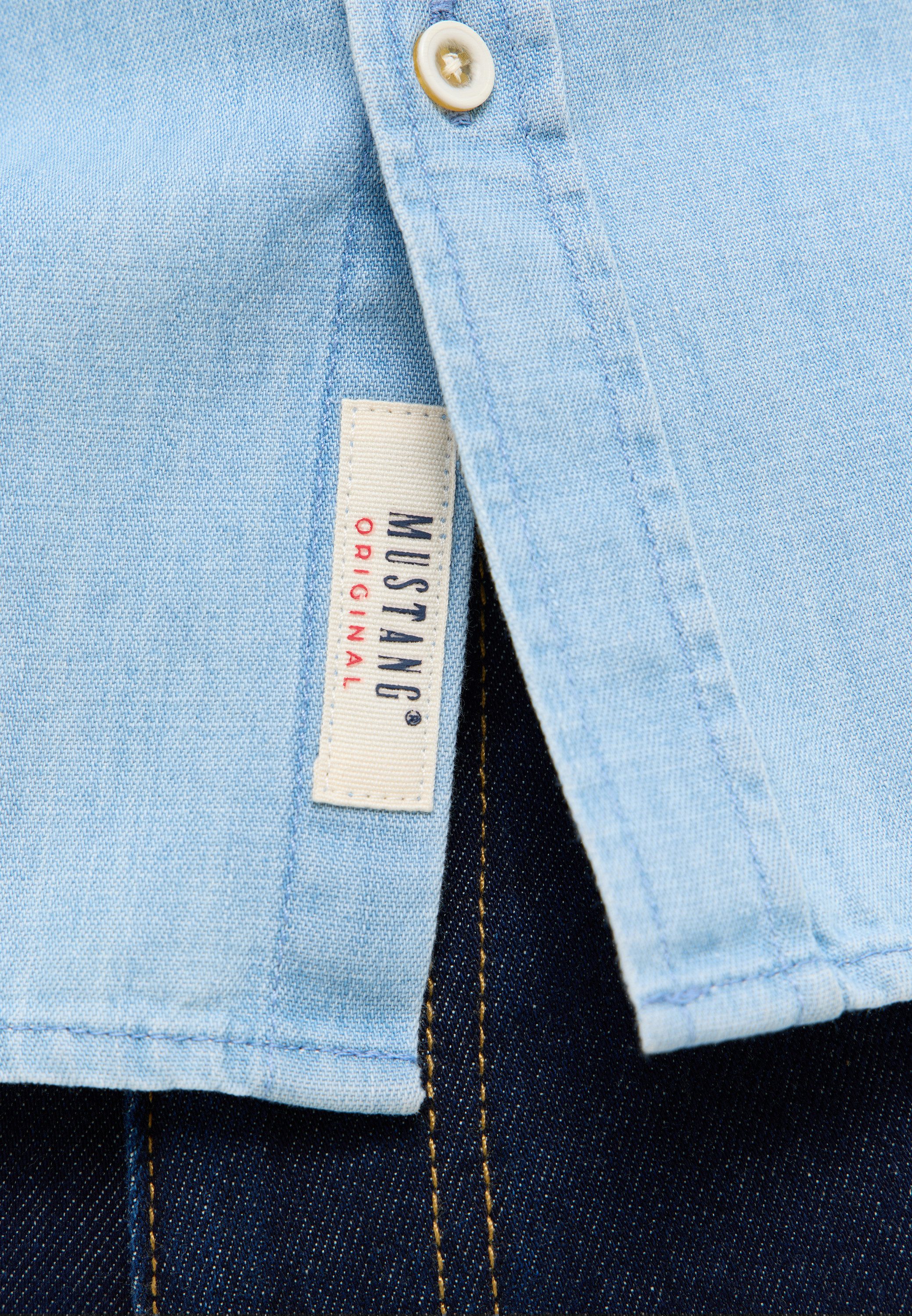 MUSTANG Overhemd met lange mouwen Heren stijl Cullman