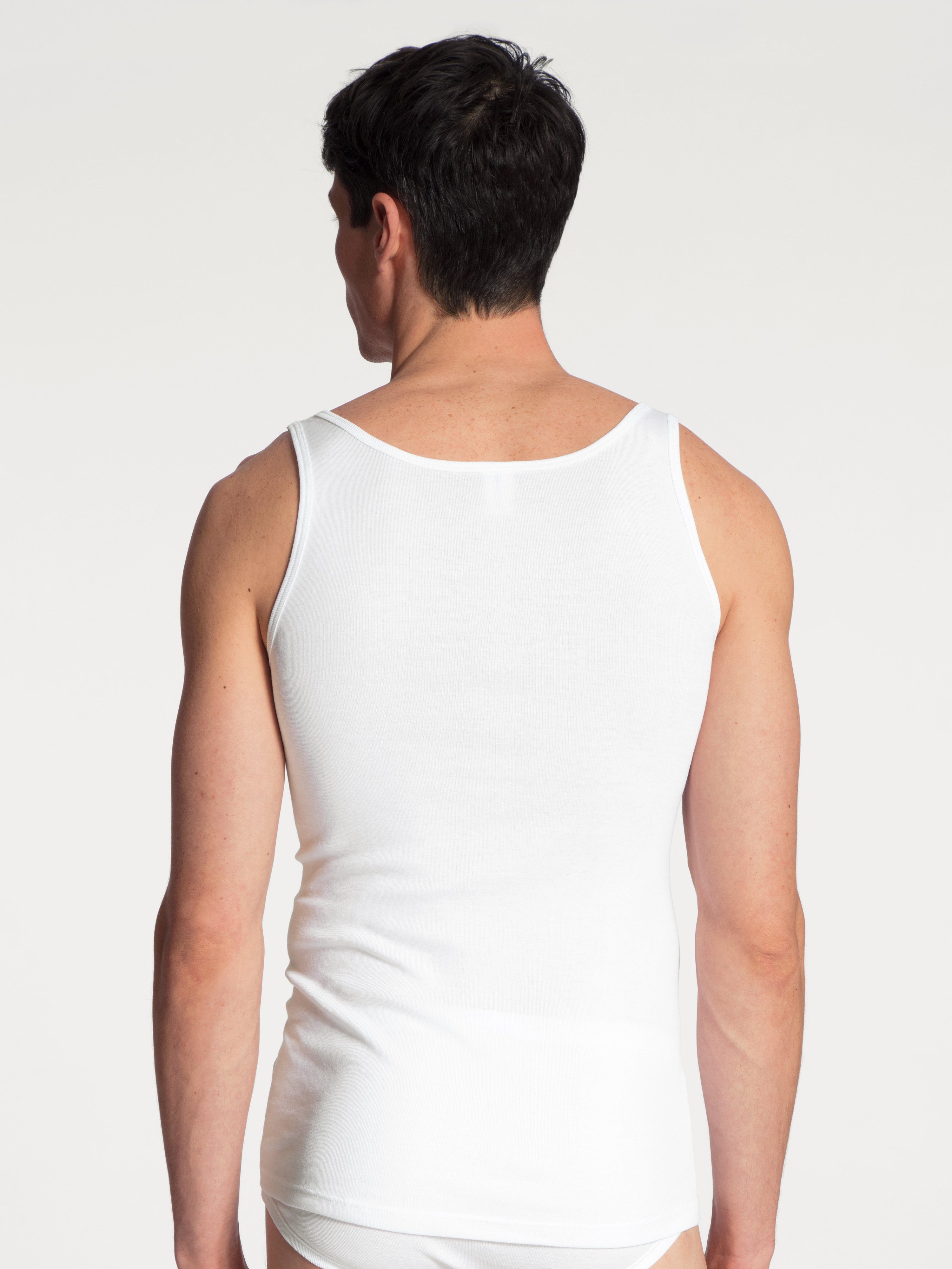 CALIDA Hemd Twisted Cotton met klassieke vorm