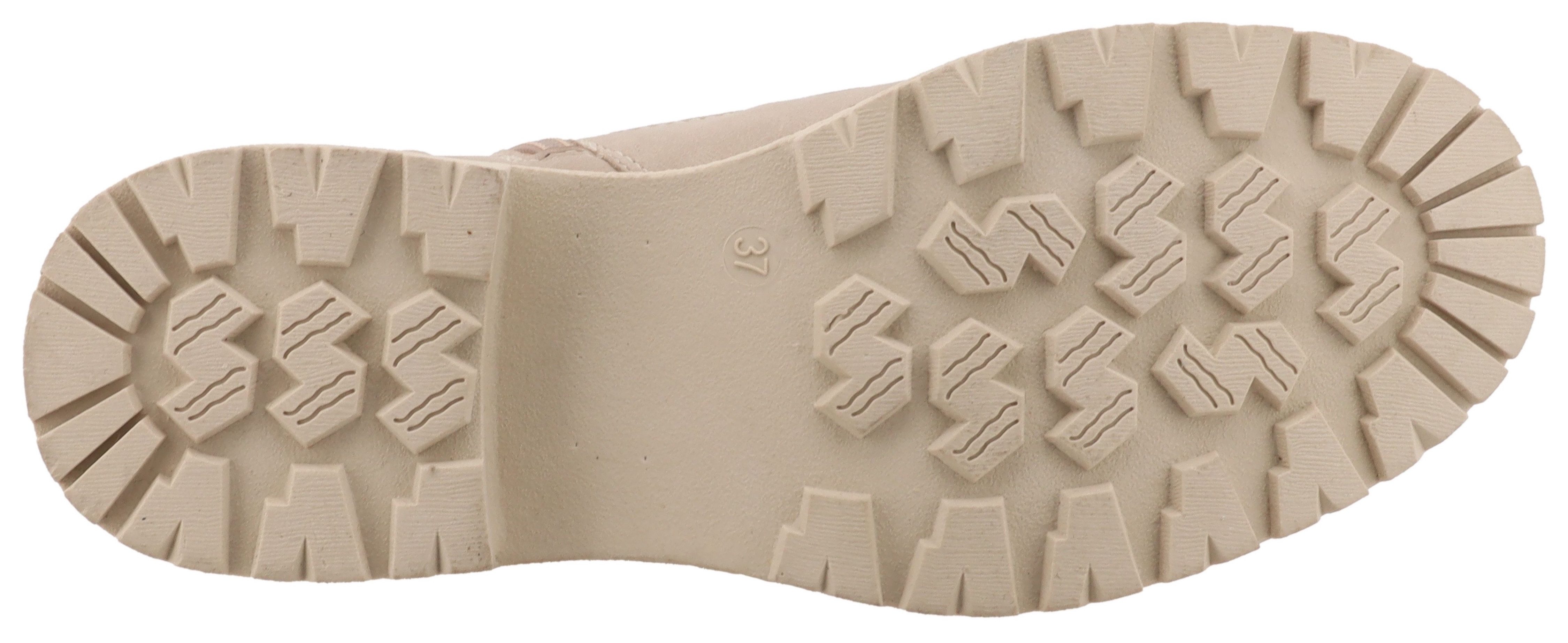 Tom Tailor Winterlaarzen Werkschoenen, hiking boot met blokhak