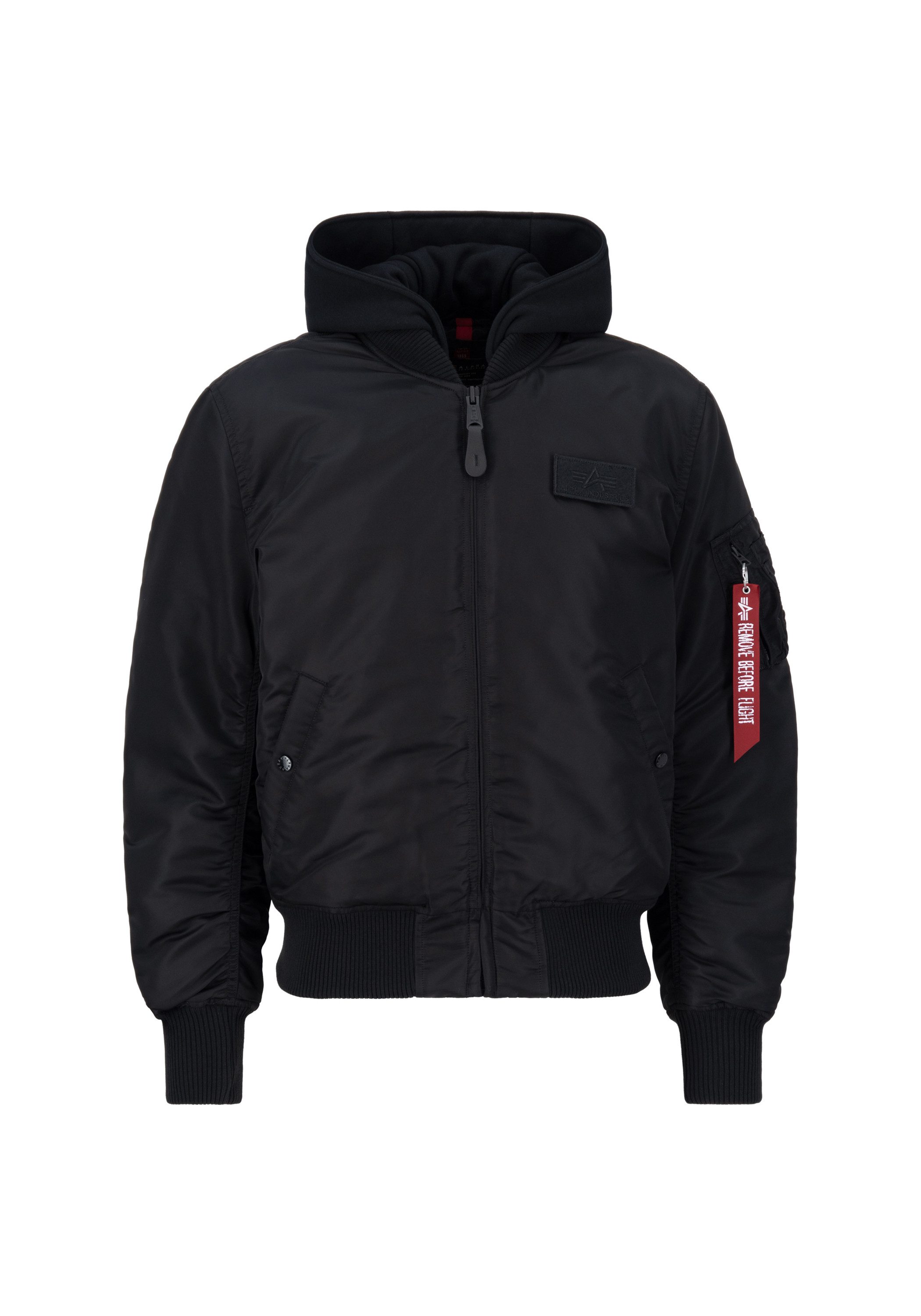 Alpha Industries Bomberjack Alpha Industries Men - Bomber Jackets MA-1 Zip Hood Back Print