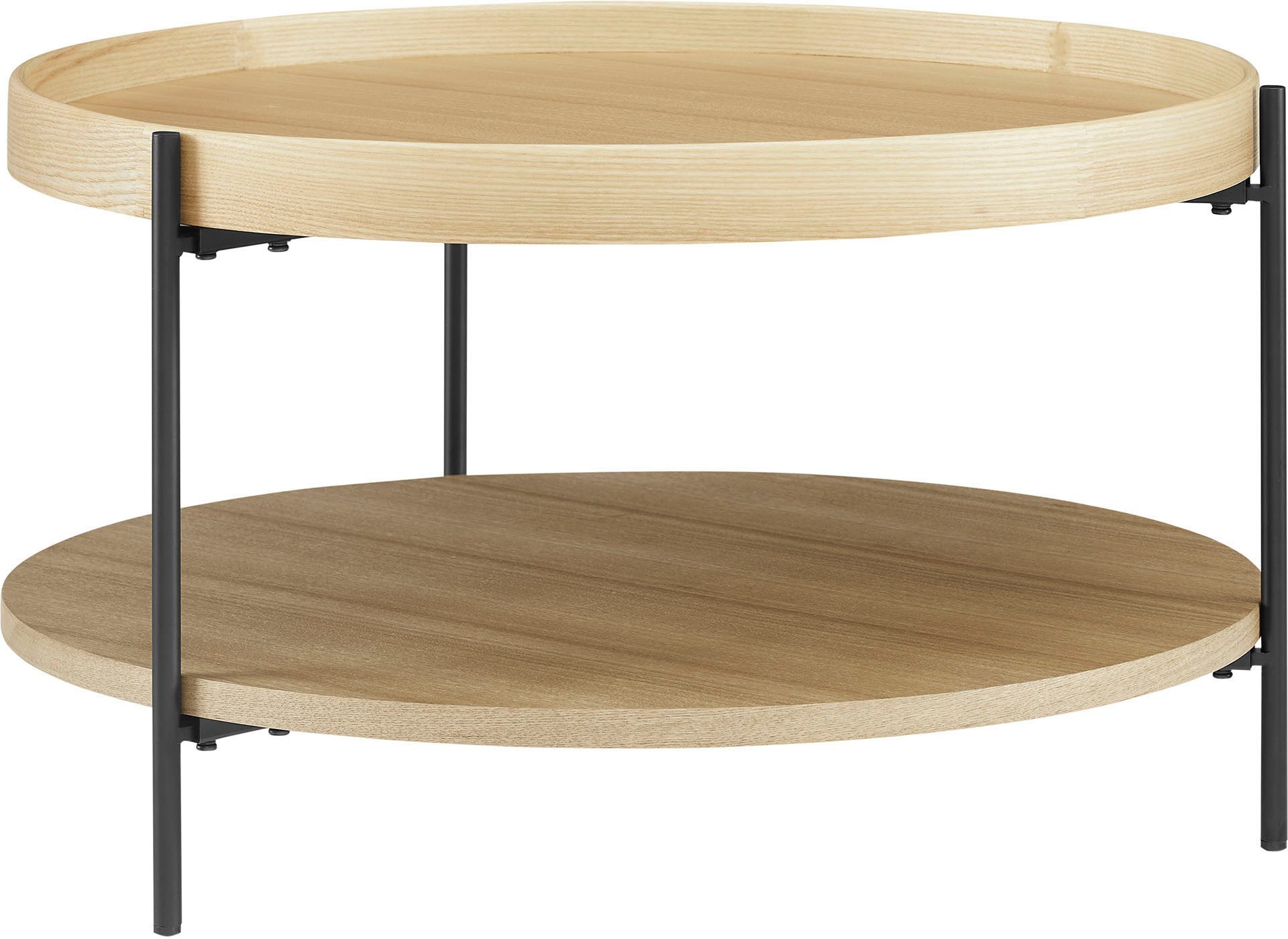 SalesFever Salontafel met elk 2 opbergruimtes (set, 2 stuks)