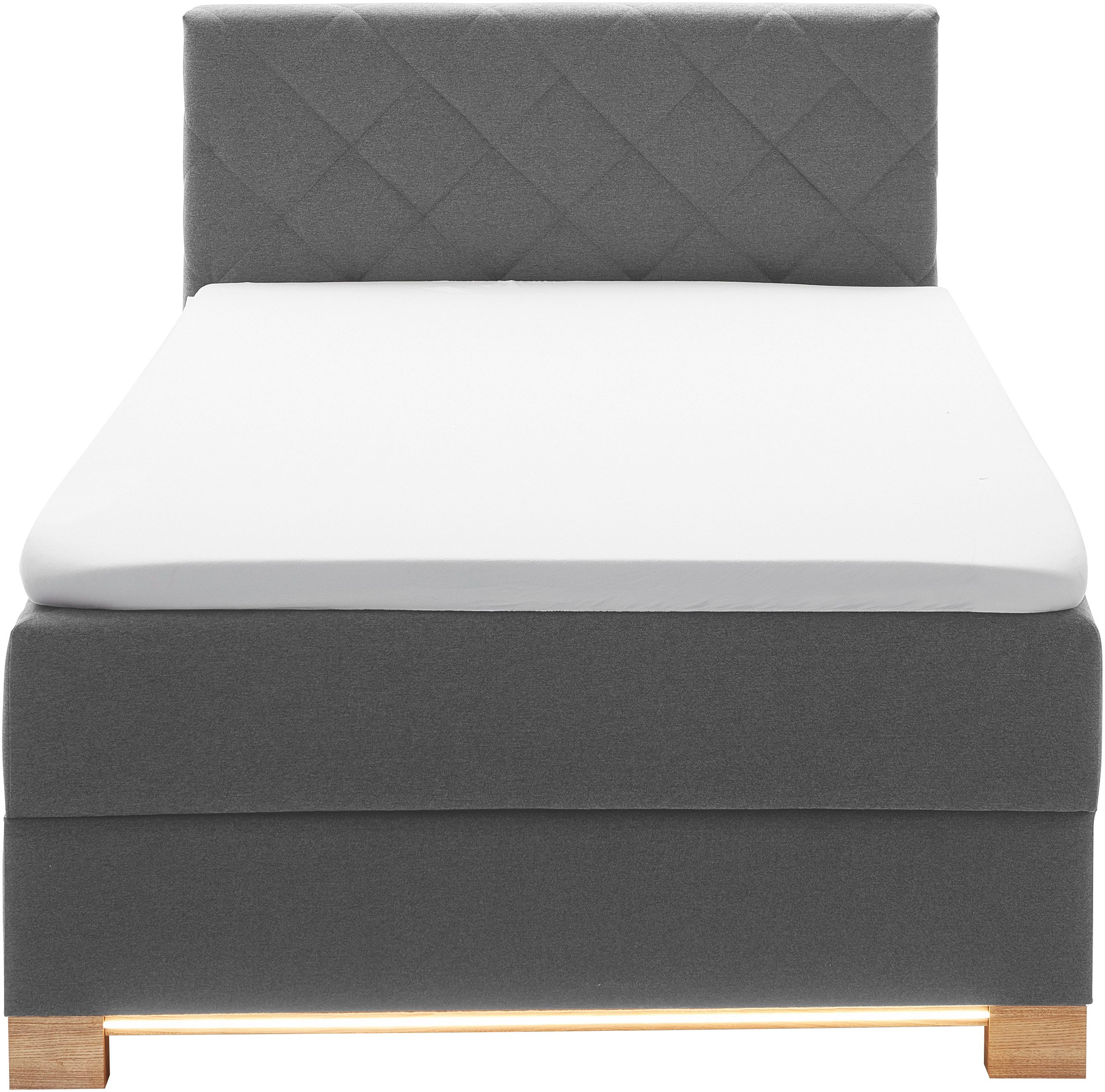 meise.möbel Boxspring Messina met bedkist, ledverlichting en topmatras