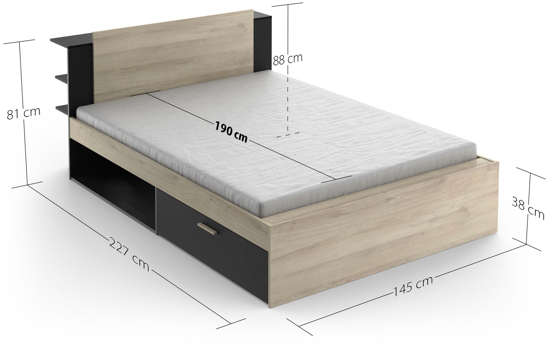 Demeyere GROUP Bedframe LIFE Tijdloze stijl, gemakkelijk te combineren