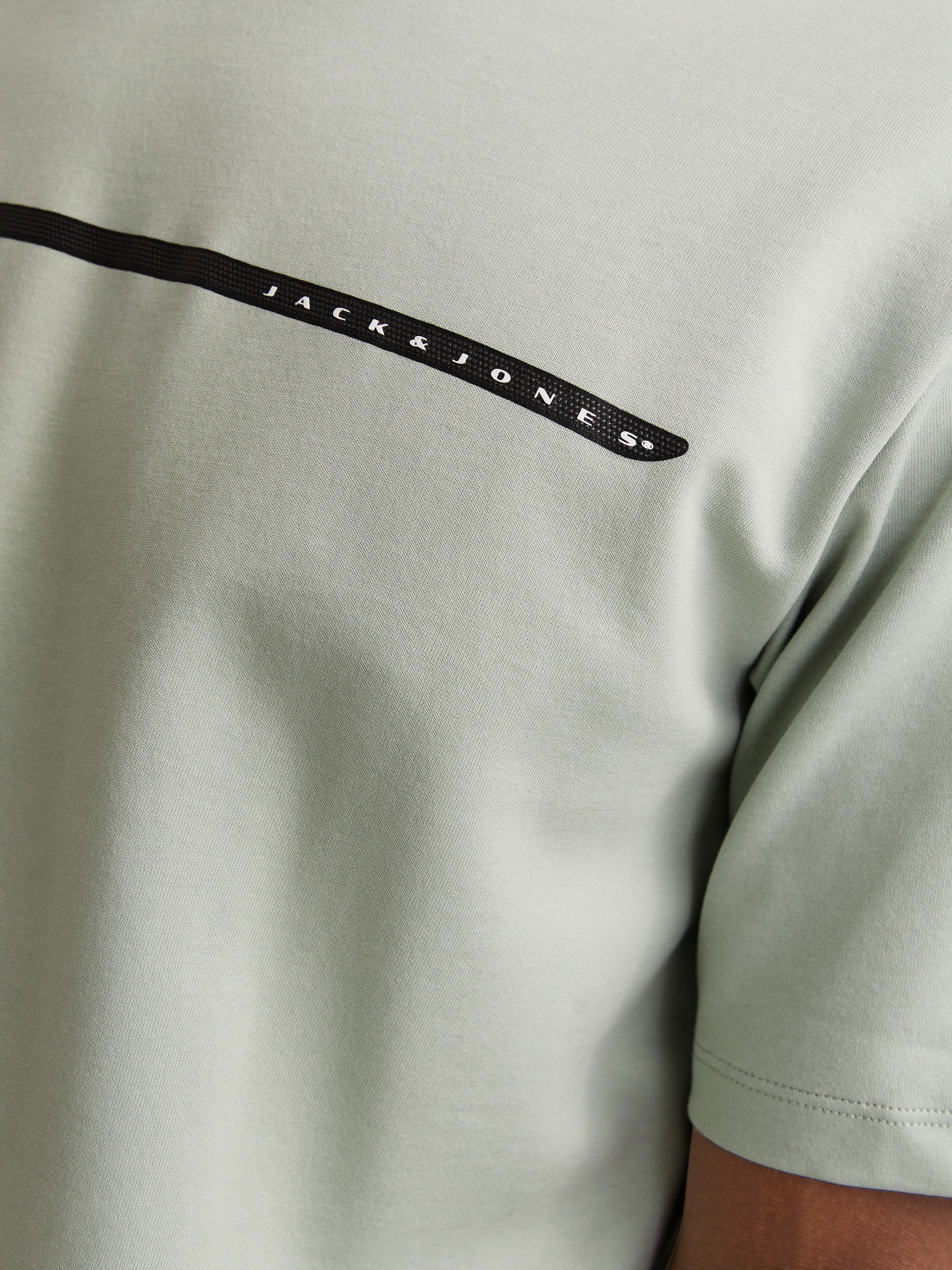 Jack & Jones T-shirt JCOFUSION FULL BRANDING TEE SS CREW NOOS