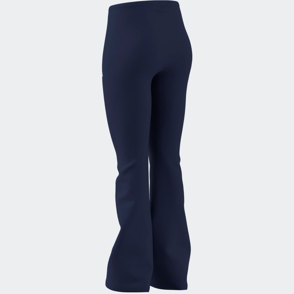 adidas Sportswear Legging W SL SJ FLARLEG Hoge band, uitlopende beenvorm (1-delig)