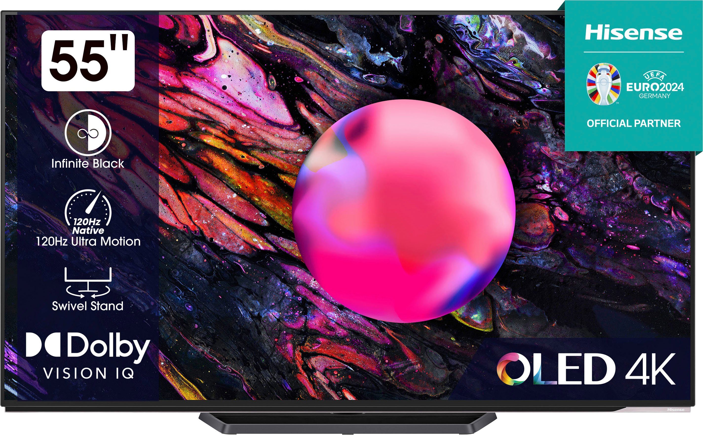 Hisense OLED-TV 55A85K, 139 cm-55 , 4K Ultra HD, Smart TV