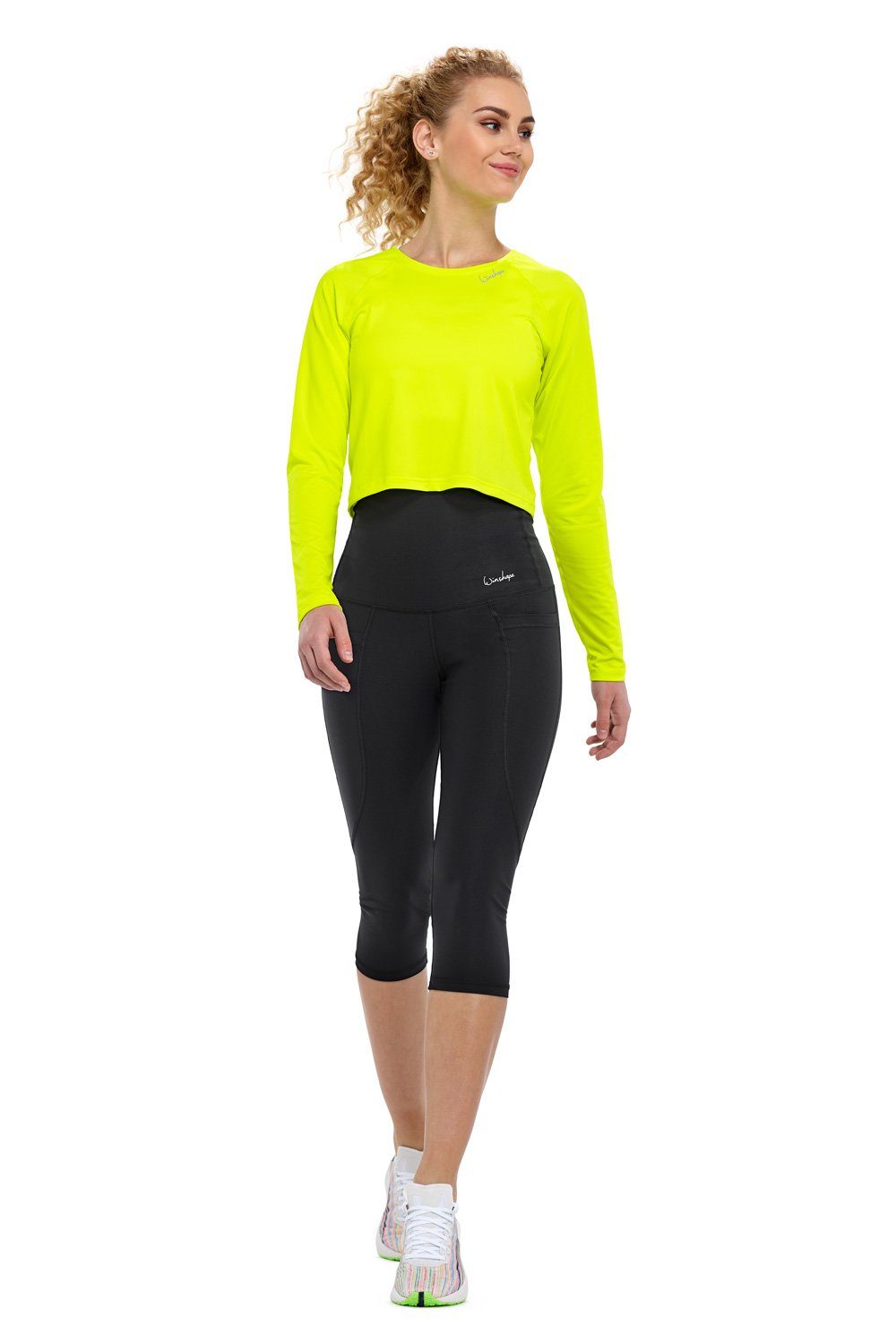 Winshape Shirt met lange mouwen AET116 Cropped functional light