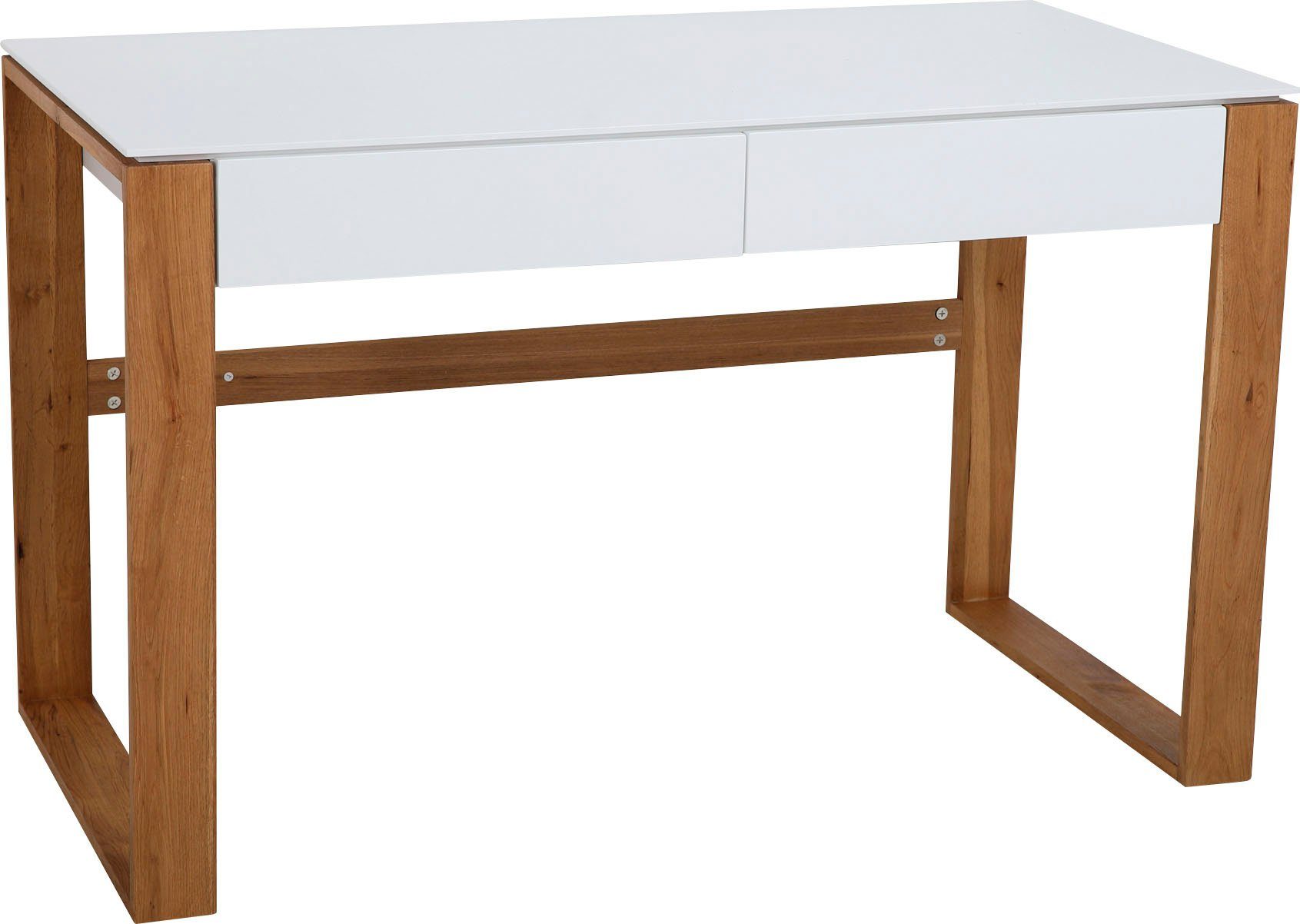 andas Bureau HERDIS met 2 laden zonder greep
