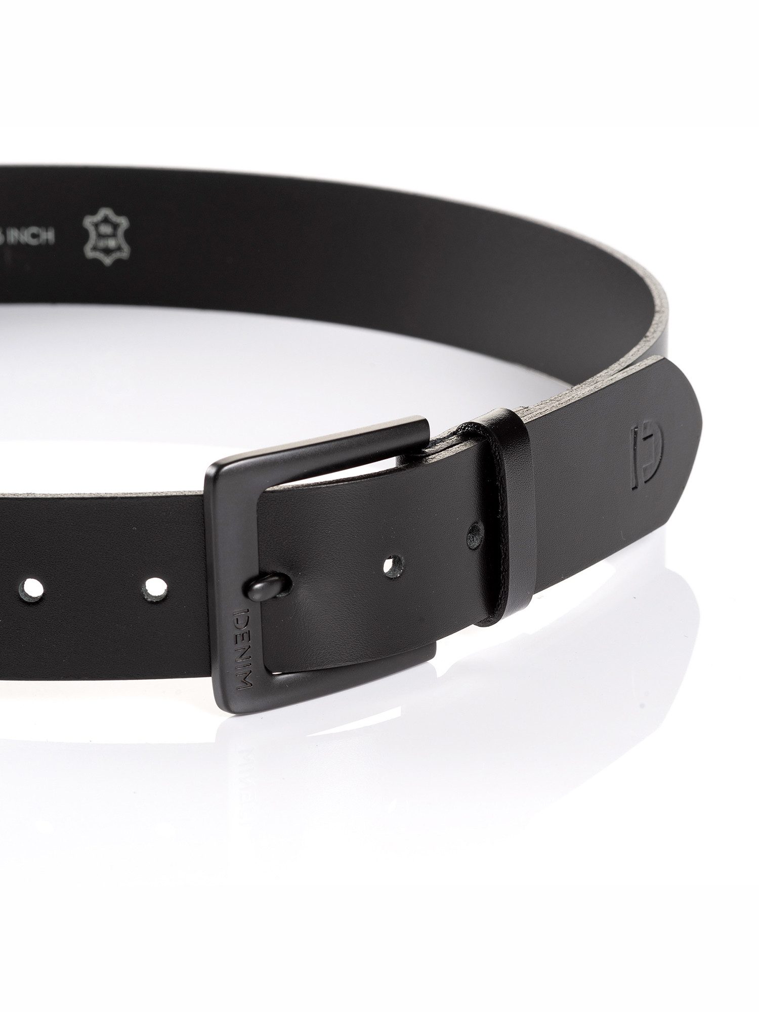 Tom Tailor Denim Leren riem TTDSAM 4 cm breed, herenriem, klassiek en casual