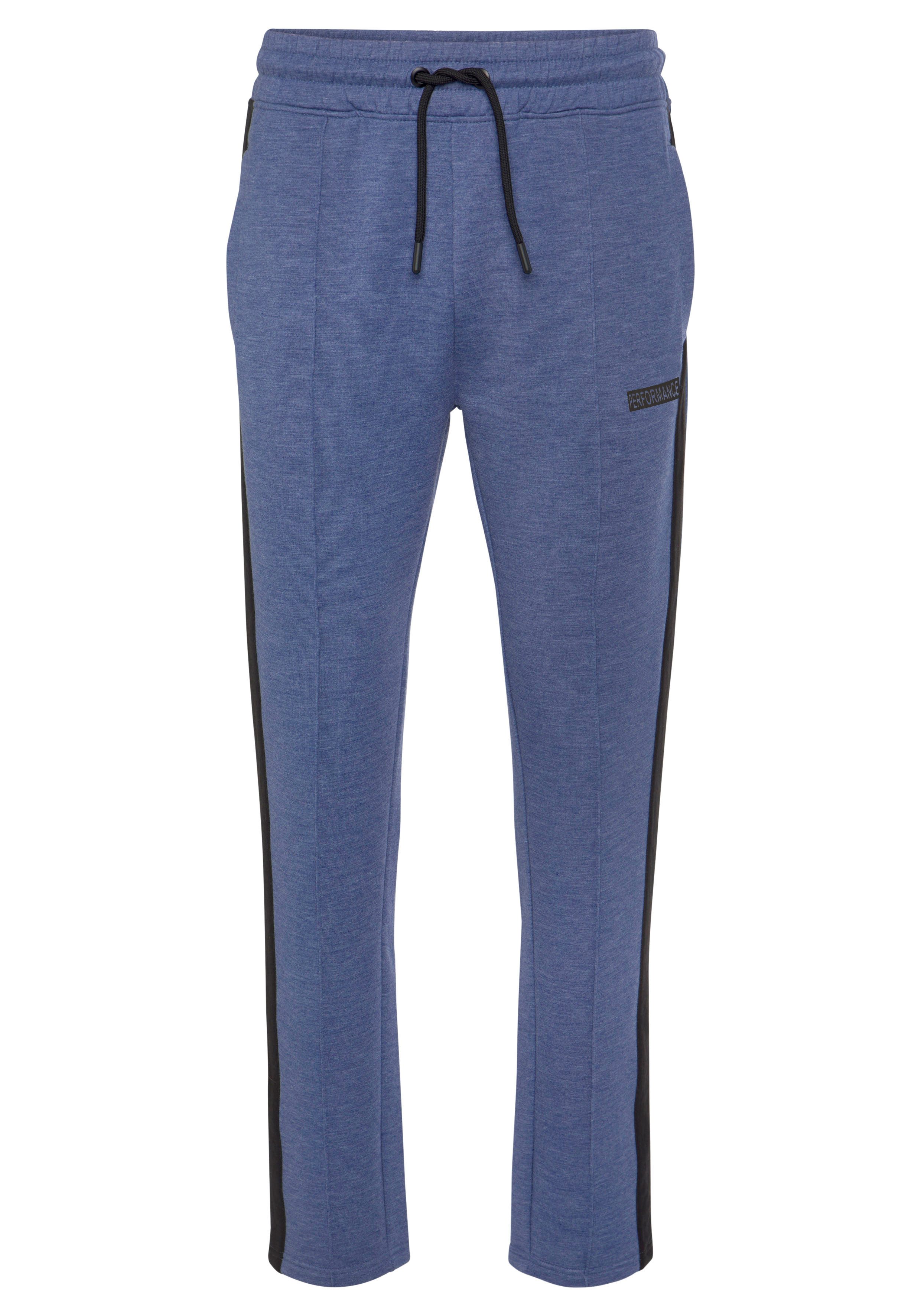 AUTHENTIC LE JOGGER Joggingbroek Sportbroek met strepen opzij