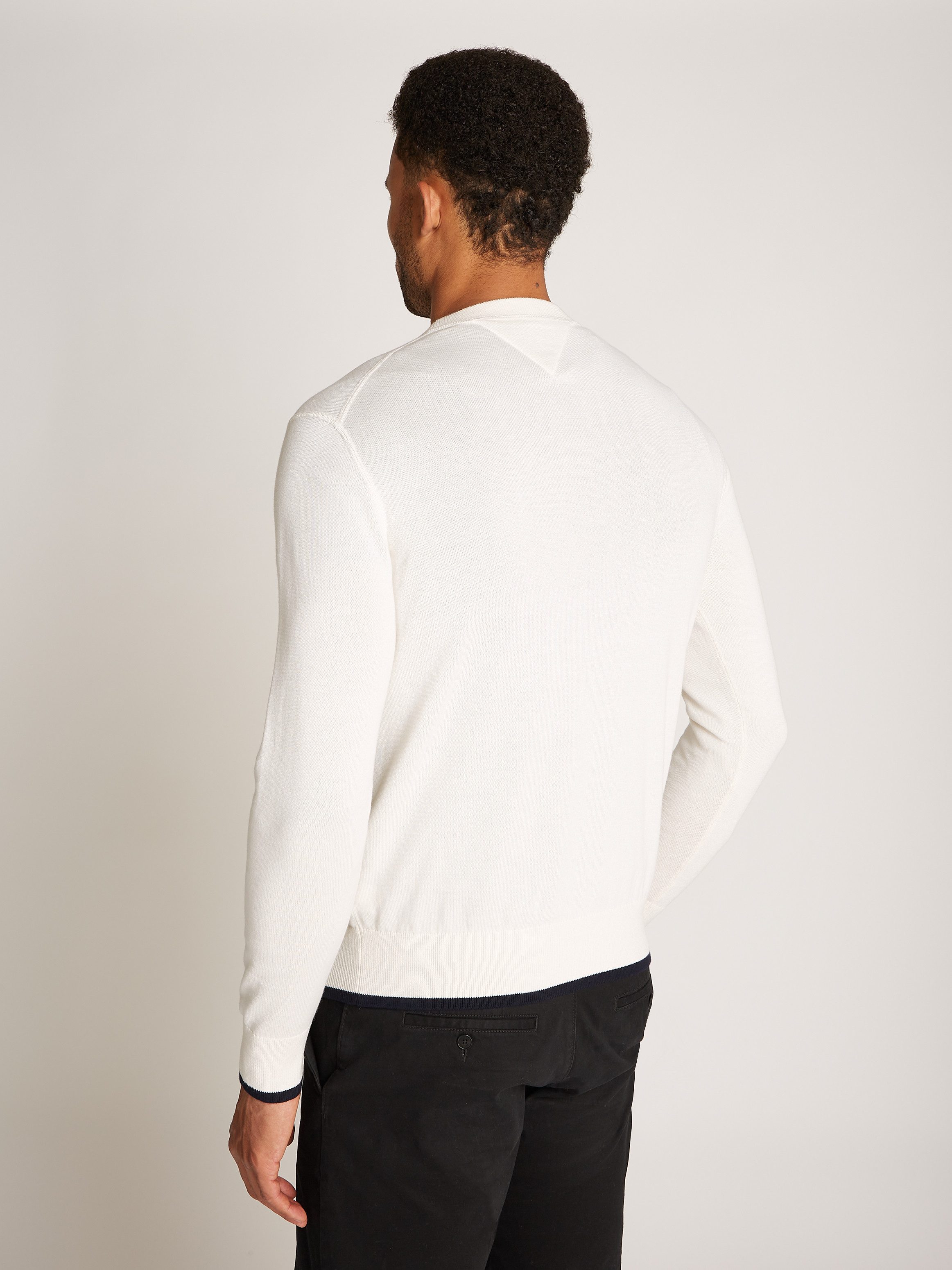 Tommy Hilfiger Trui met ronde hals GRAPHIC COTTON CREW