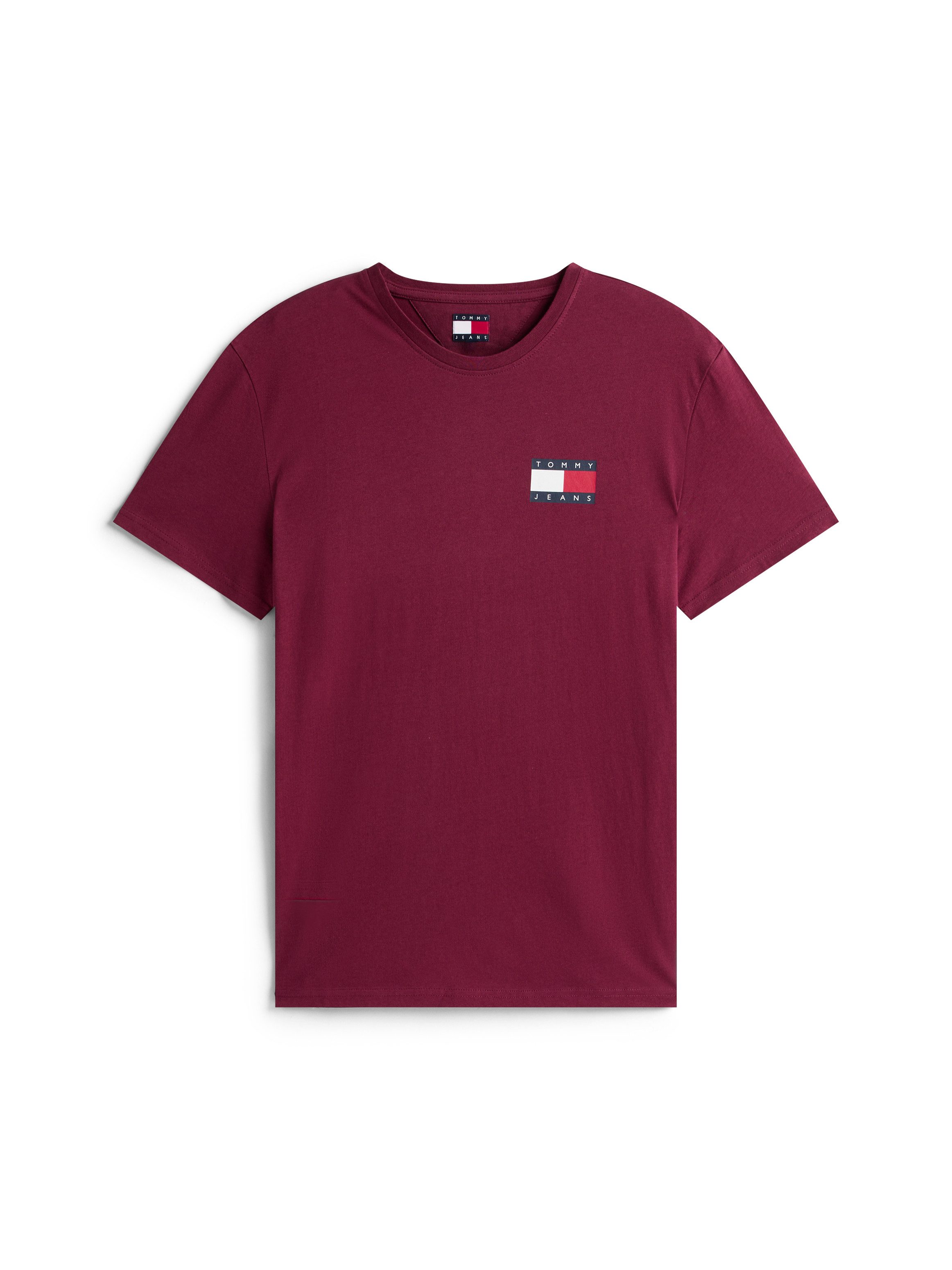 TOMMY JEANS T-shirt TJM SLIM ESSENTIAL FLAG TEE EXT