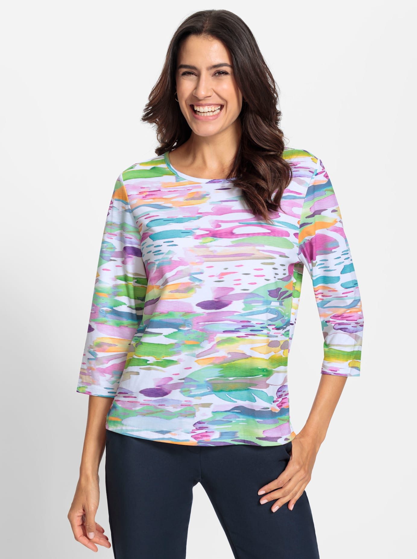 Classic Inspirationen Shirt met print (1-delig)