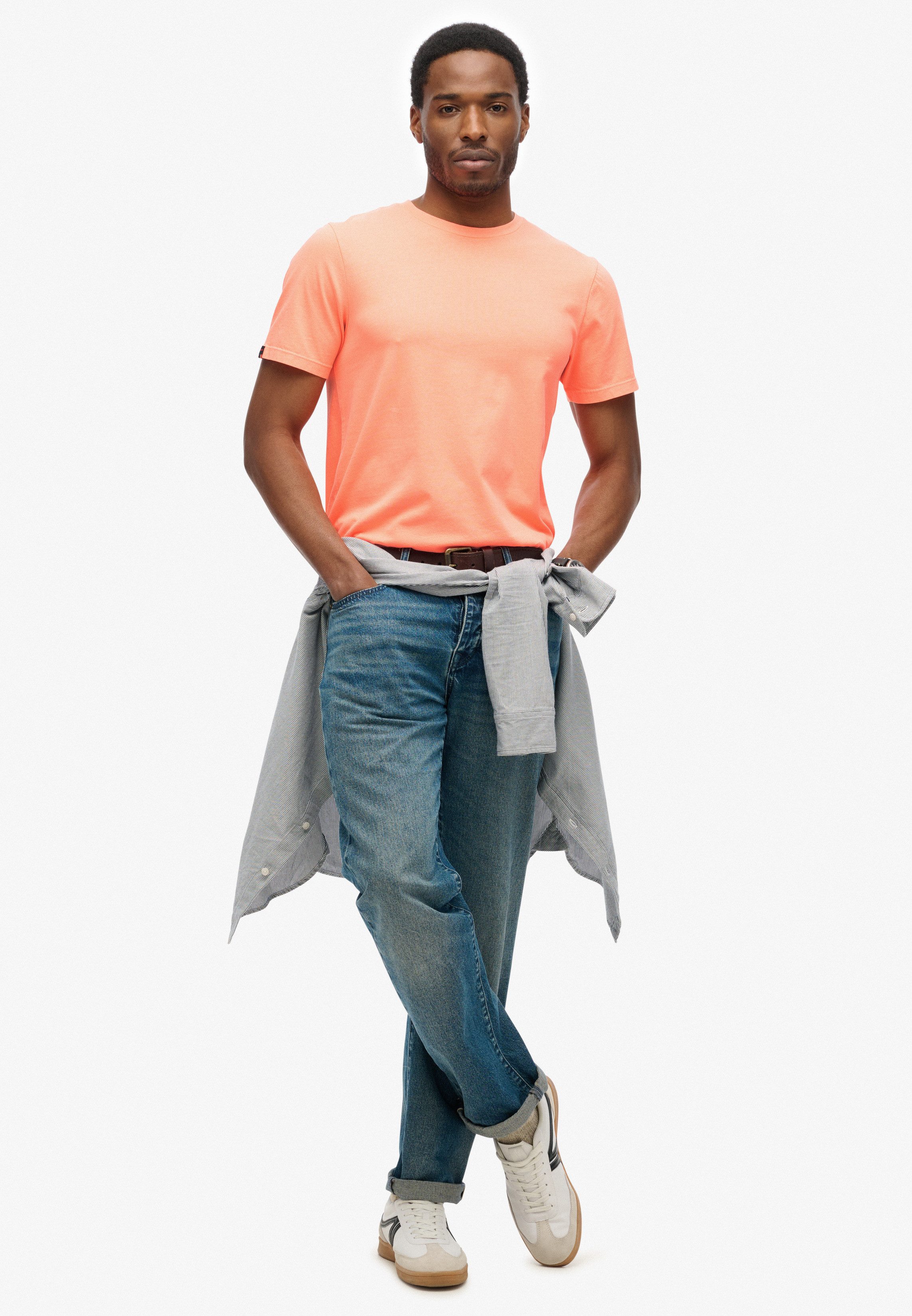 Superdry Shirt met ronde hals CLASSIC ESSENTIAL TEE