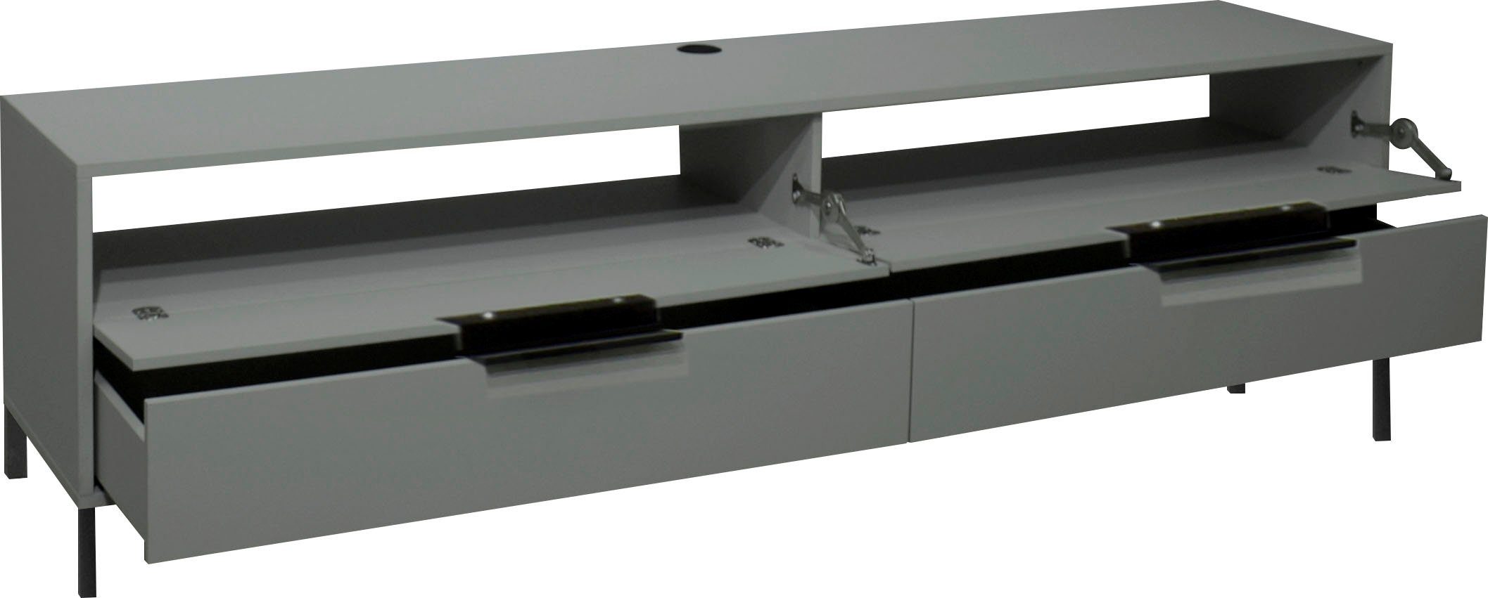 Mäusbacher Tv-meubel Bonnie TOPSELLER! Lowboard met vierkant frame