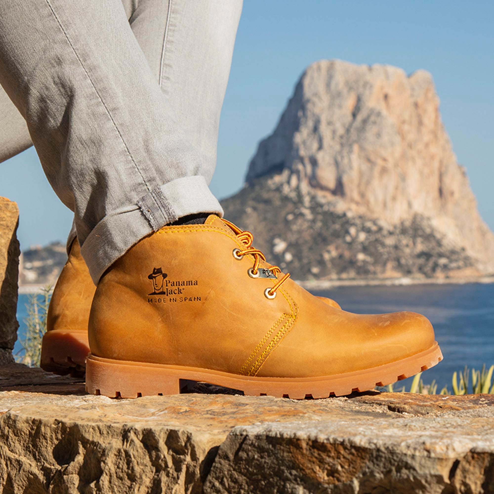 Panama Jack Veterschoenen , blokhak, herfstmode, veterschoen met logo-embossing