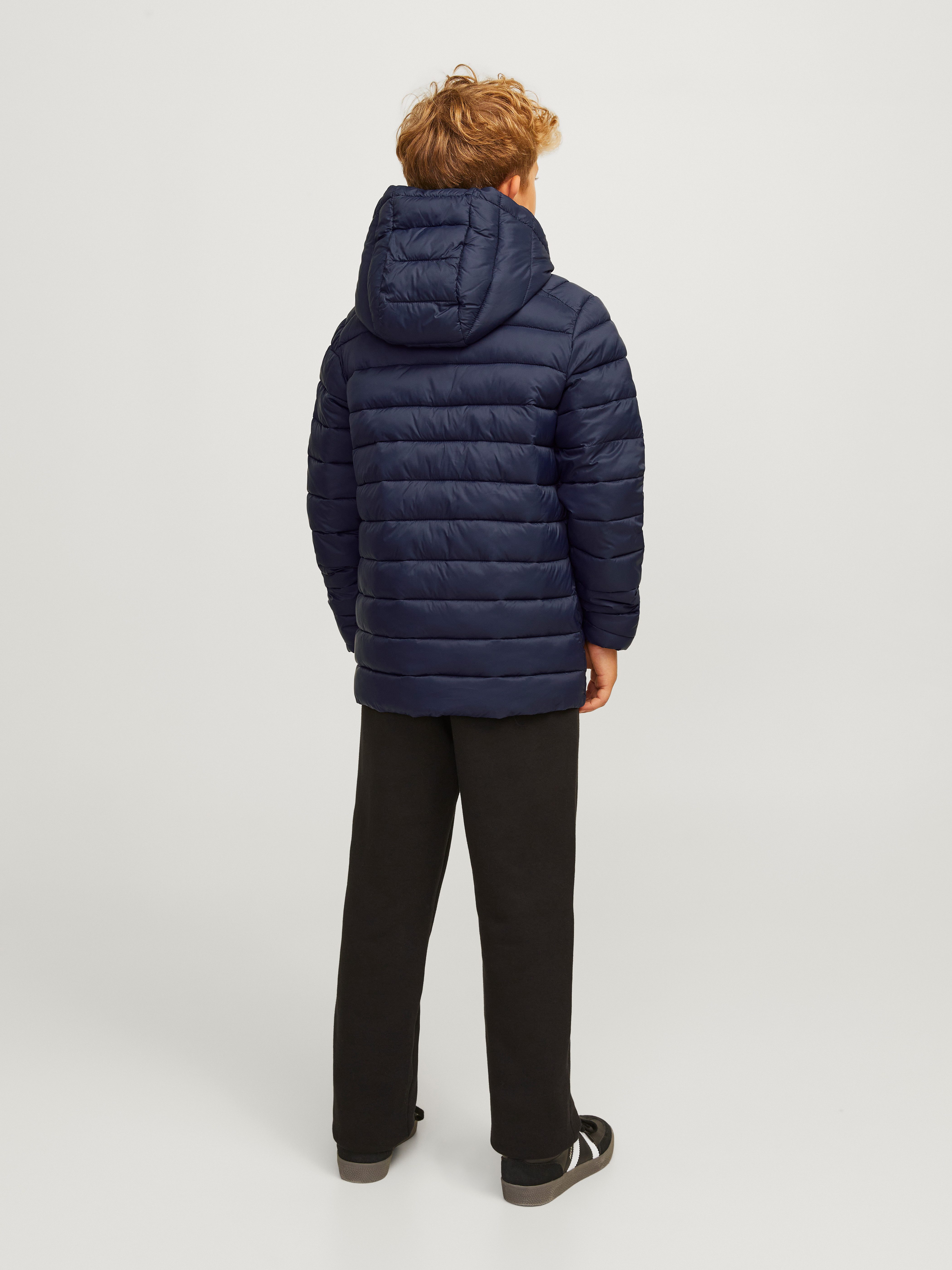 Jack & Jones Junior Gewatteerde jas JJESPRINT PUFFER HOOD NOOS JNR