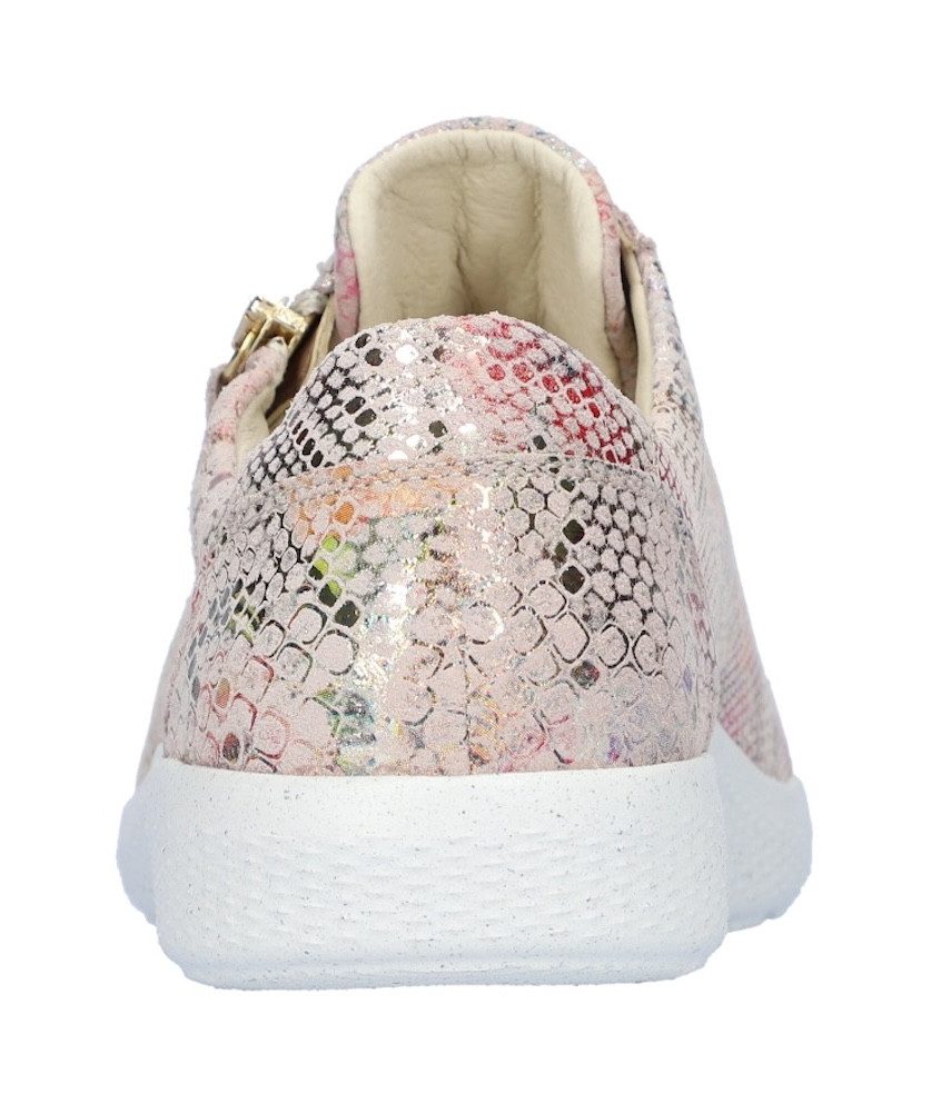 Waldläufer Veterschoenen K-Ira , lage schoen, comfortschoen met kleurrijke print, schoenwijdte k