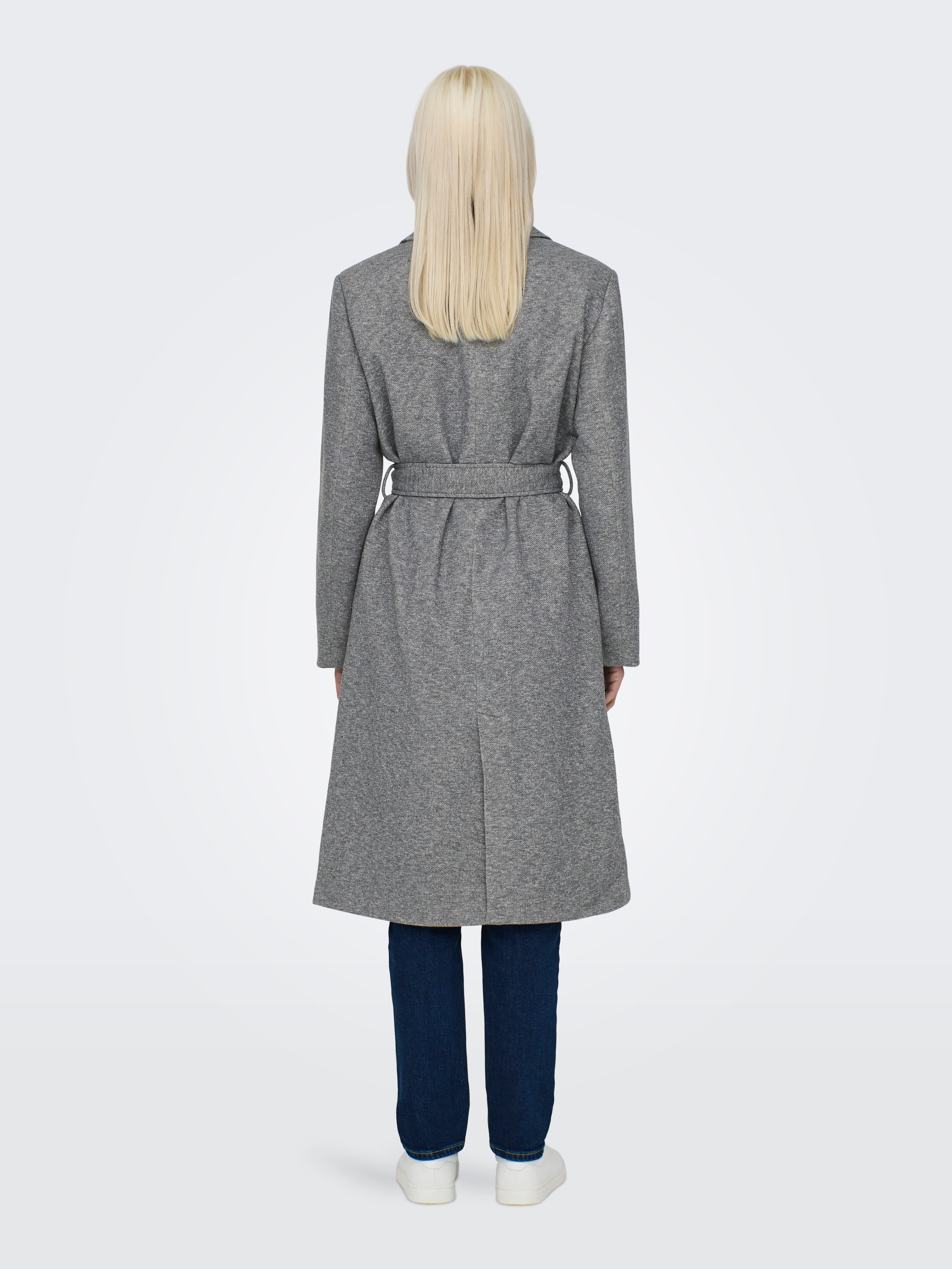 Only Lange jas ONLNICOLE LIGHT WRAP COAT CS OTW