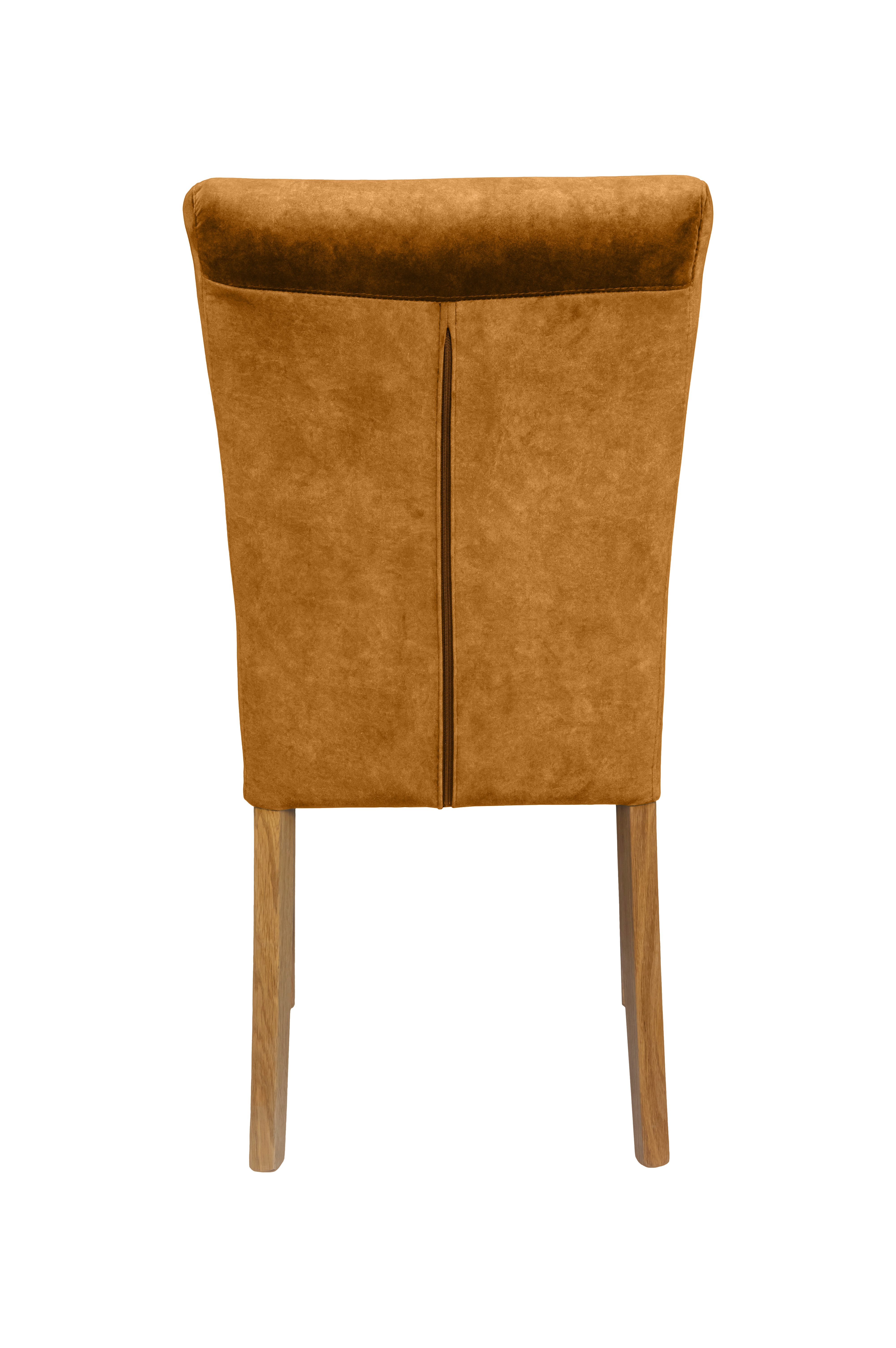 Home affaire Stoel met 4 poten Henry Zacht verdikte zitting en rugleuning (set, 2 stuks)