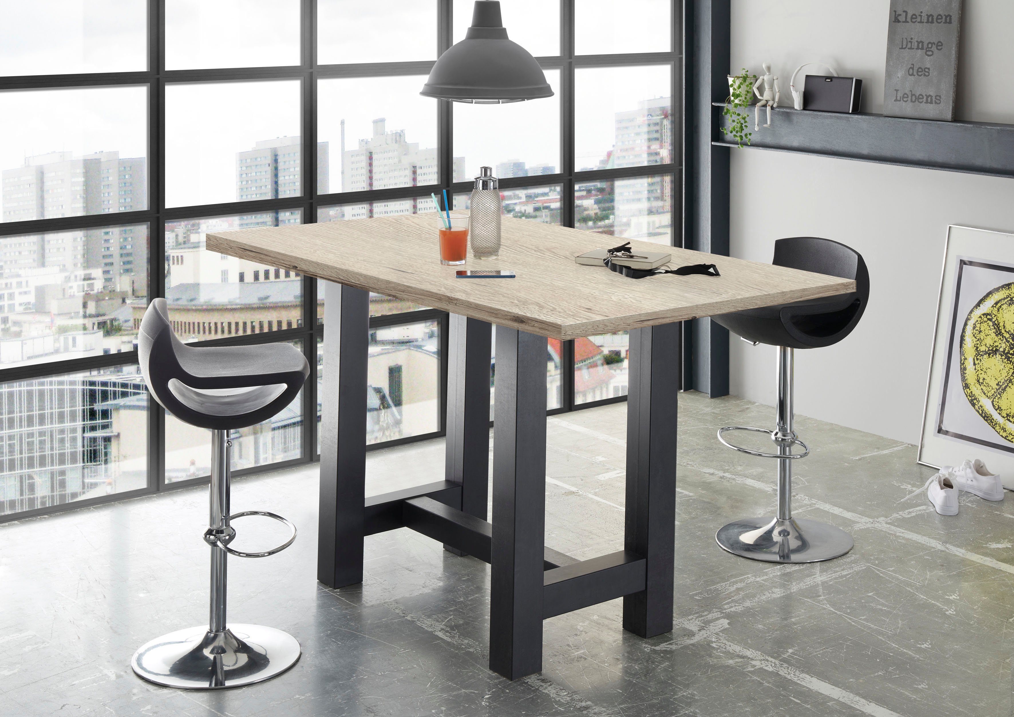 Mäusbacher Bartafel Frame in U-model (breedte 120, 140 of 160 cm)