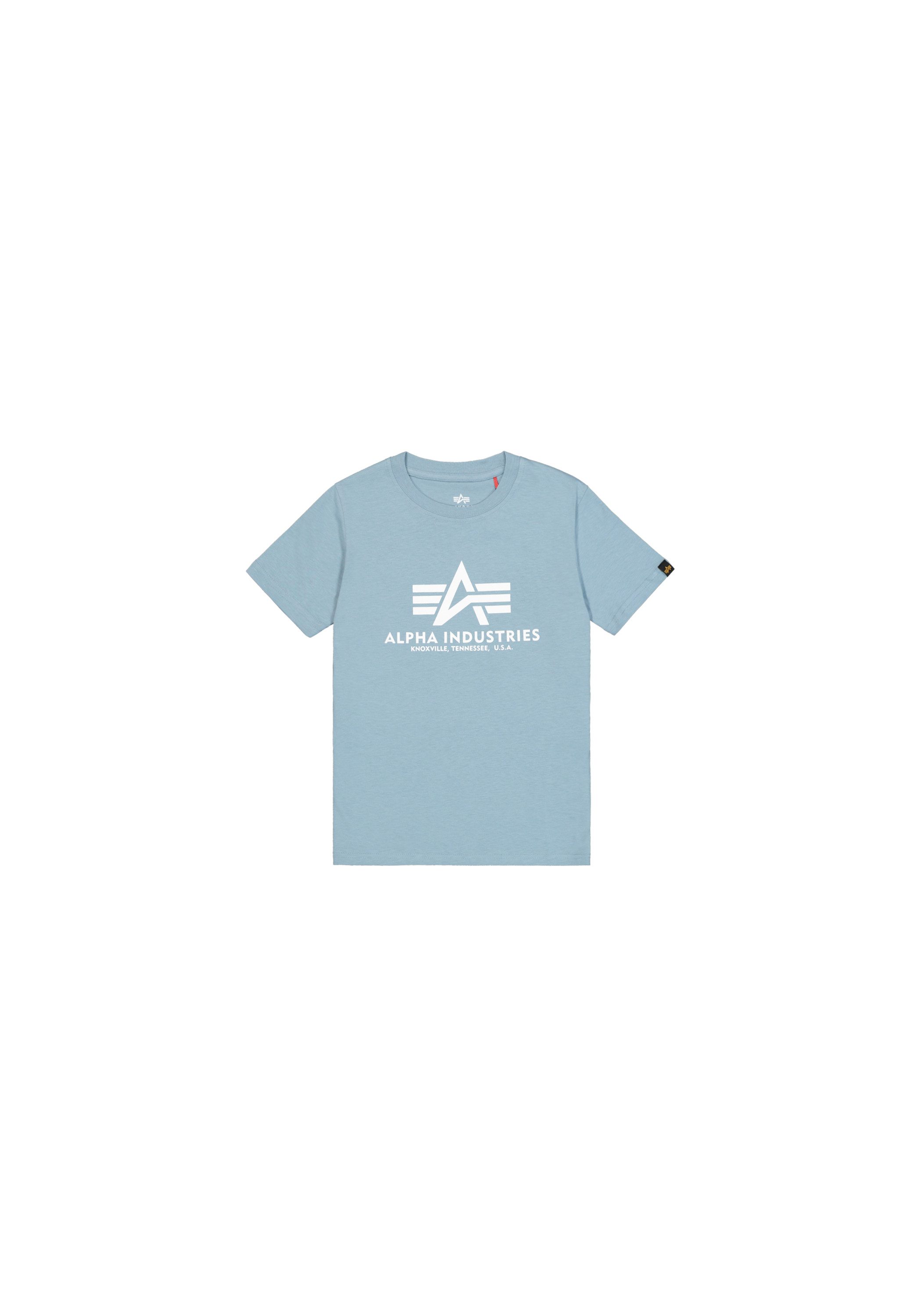 Alpha Industries T-shirt Alpha Industries Kids - T-Shirts Basic T Kids/Teens kinderen t-shirts maat 8 grijs