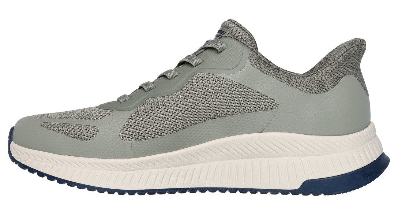Skechers Slip-on sneakers BOBS SQUAD 4 Trainingsschoen, sneaker, veterschoen voor gemakkelijk in stappen