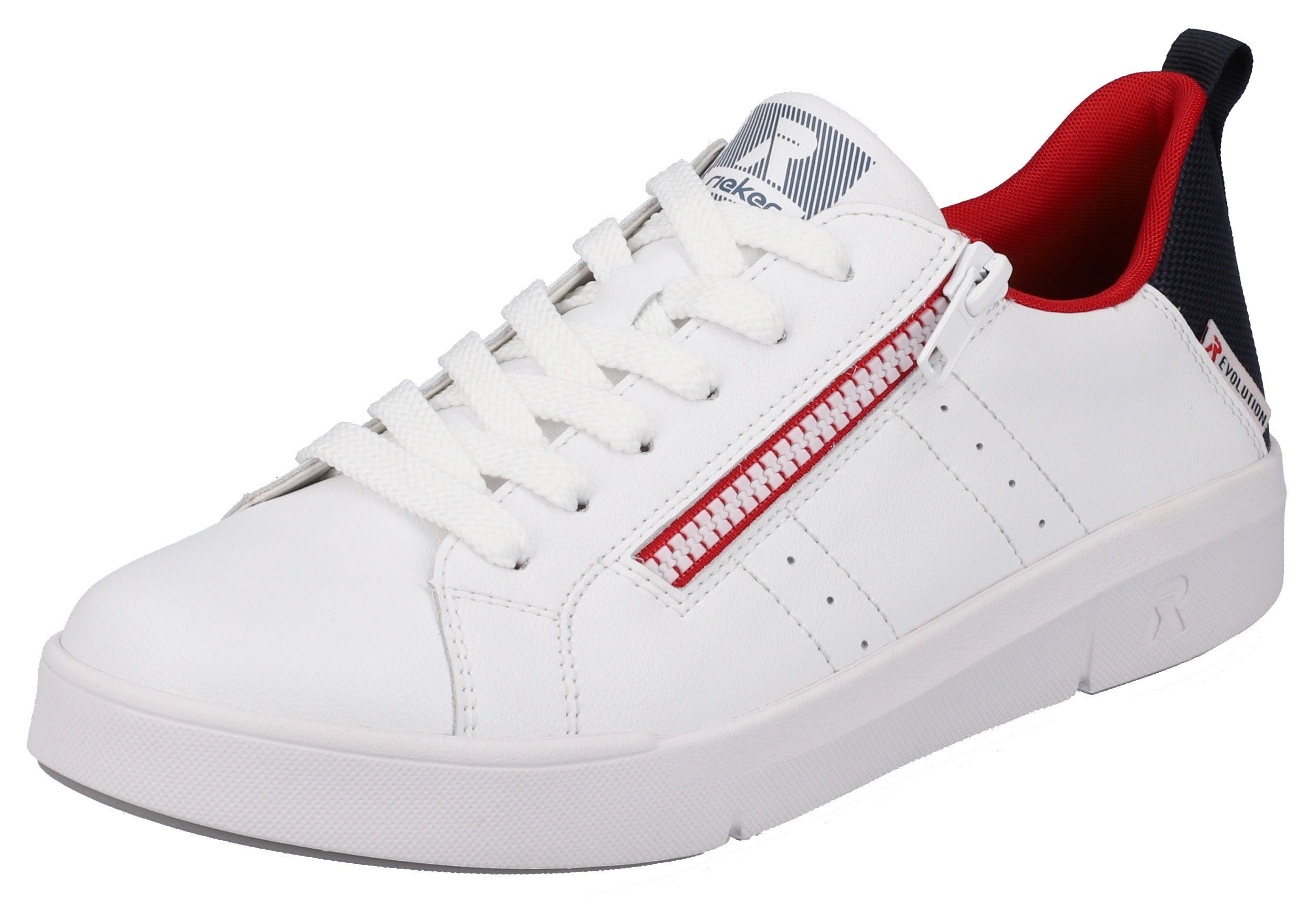 Rieker EVOLUTION Sneakers Vetersluiting en rits, vrijetijdsschoen, halfschoen, veterschoen