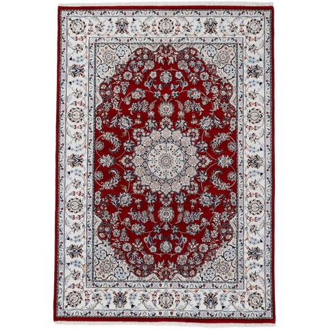 Woven Arts oosters tapijt Orientteppich Nain, Woven Arts, rechthoekig, hoogte 15 mm