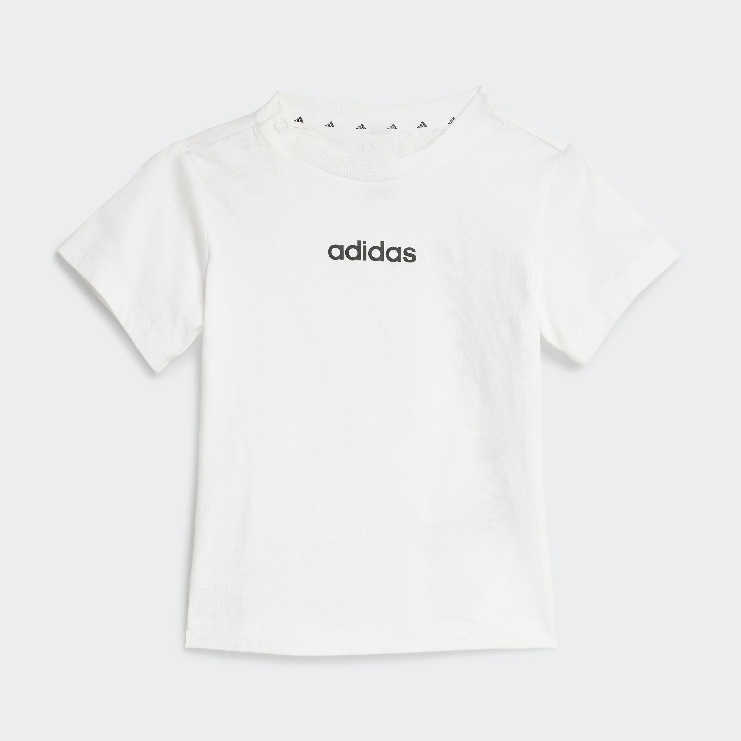 adidas Sportswear Trainingspak I LIN T-SET 160 (2-delig) kinderen trainingspakken maat 62 wit