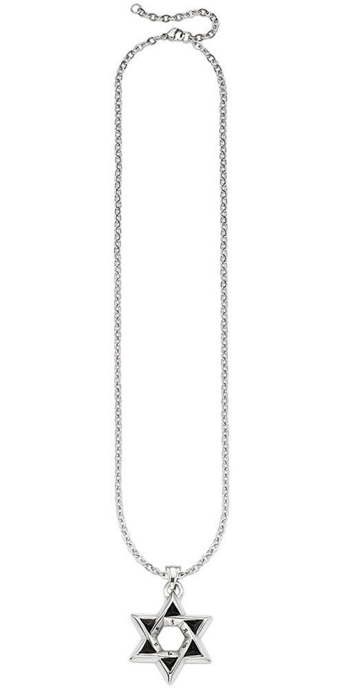 Bruno Banani Ketting met hanger Sieraad cadeau ankerketting hexagram B4122N 20 00 50