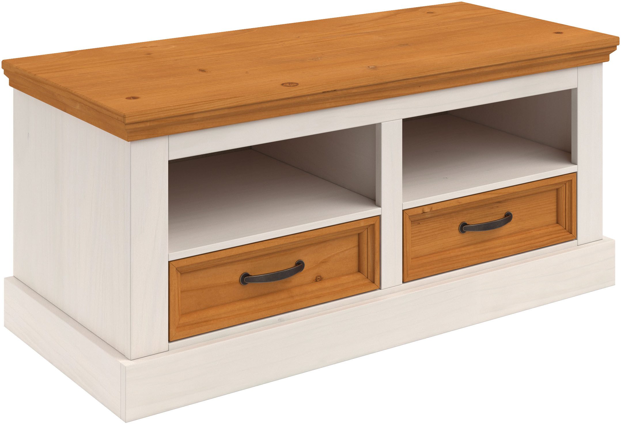 Home affaire Bank Selma met opbergruimte en 2 lades, breedte 100 cm bankjes & fauteuils wit