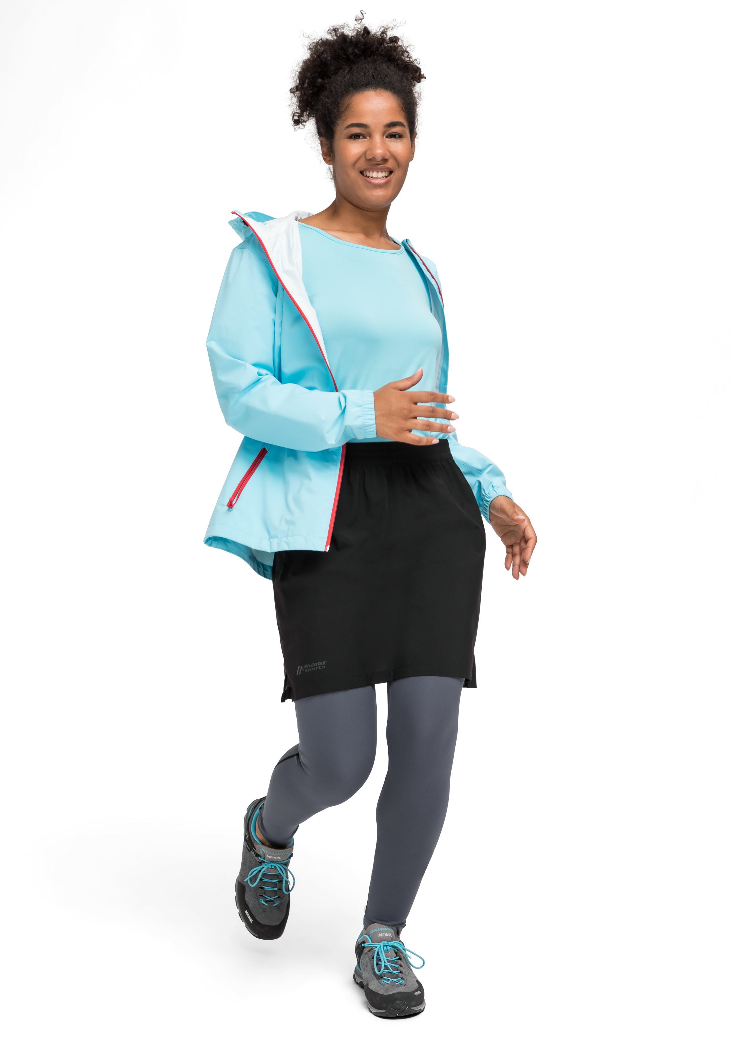 Maier Sports Zomerrok Raindrop SkirtW waterafstotende regenrok met elastische tailleband