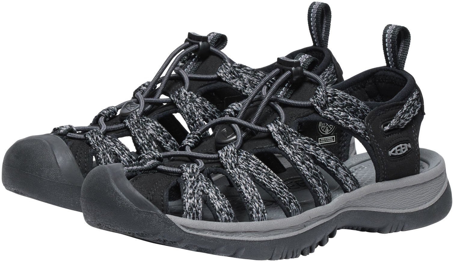 Keen Sandalen Whisper dames sportieve sandalen maat 37,5 EU zwart