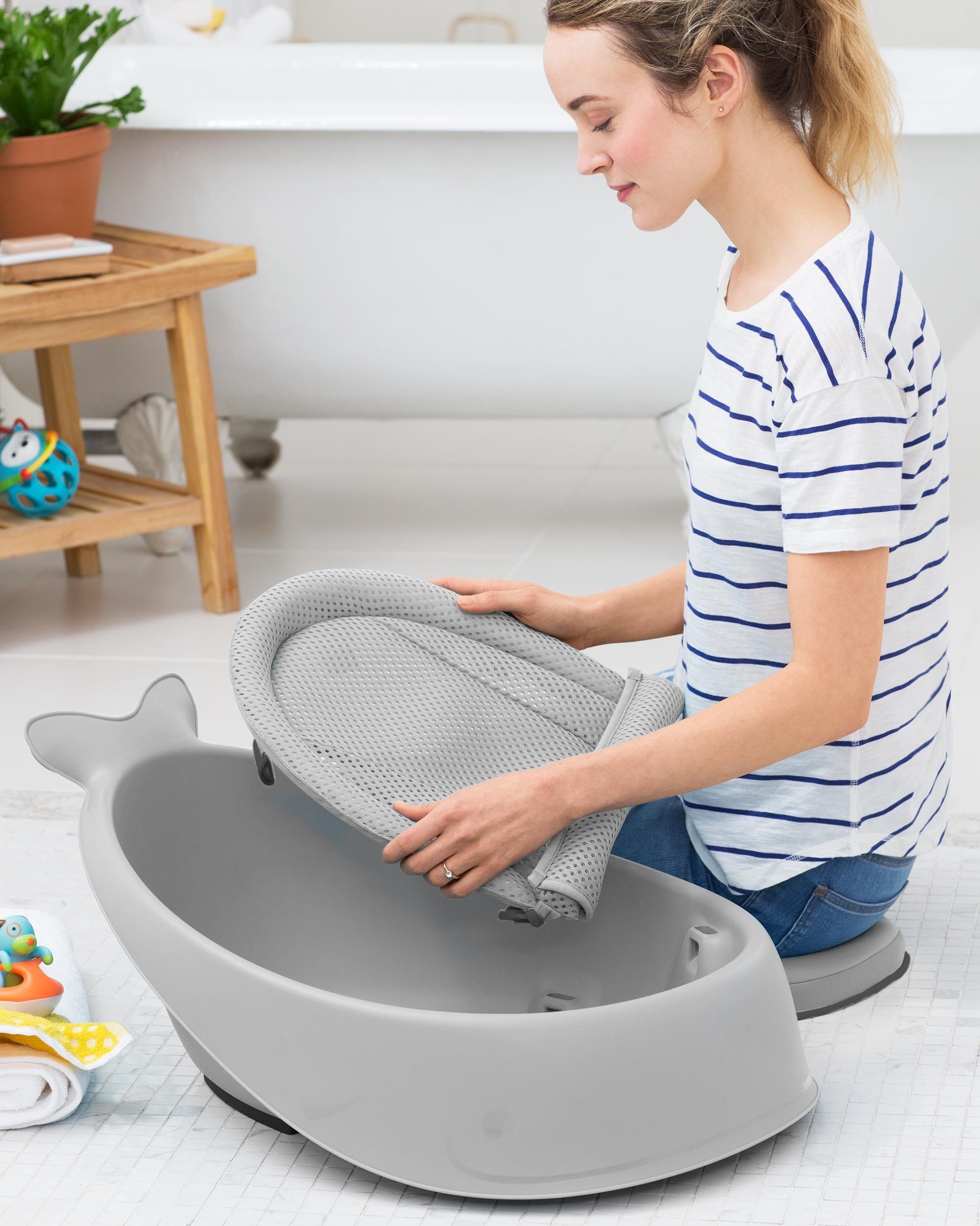 Skip Hop Babybadje Moby, grijs
