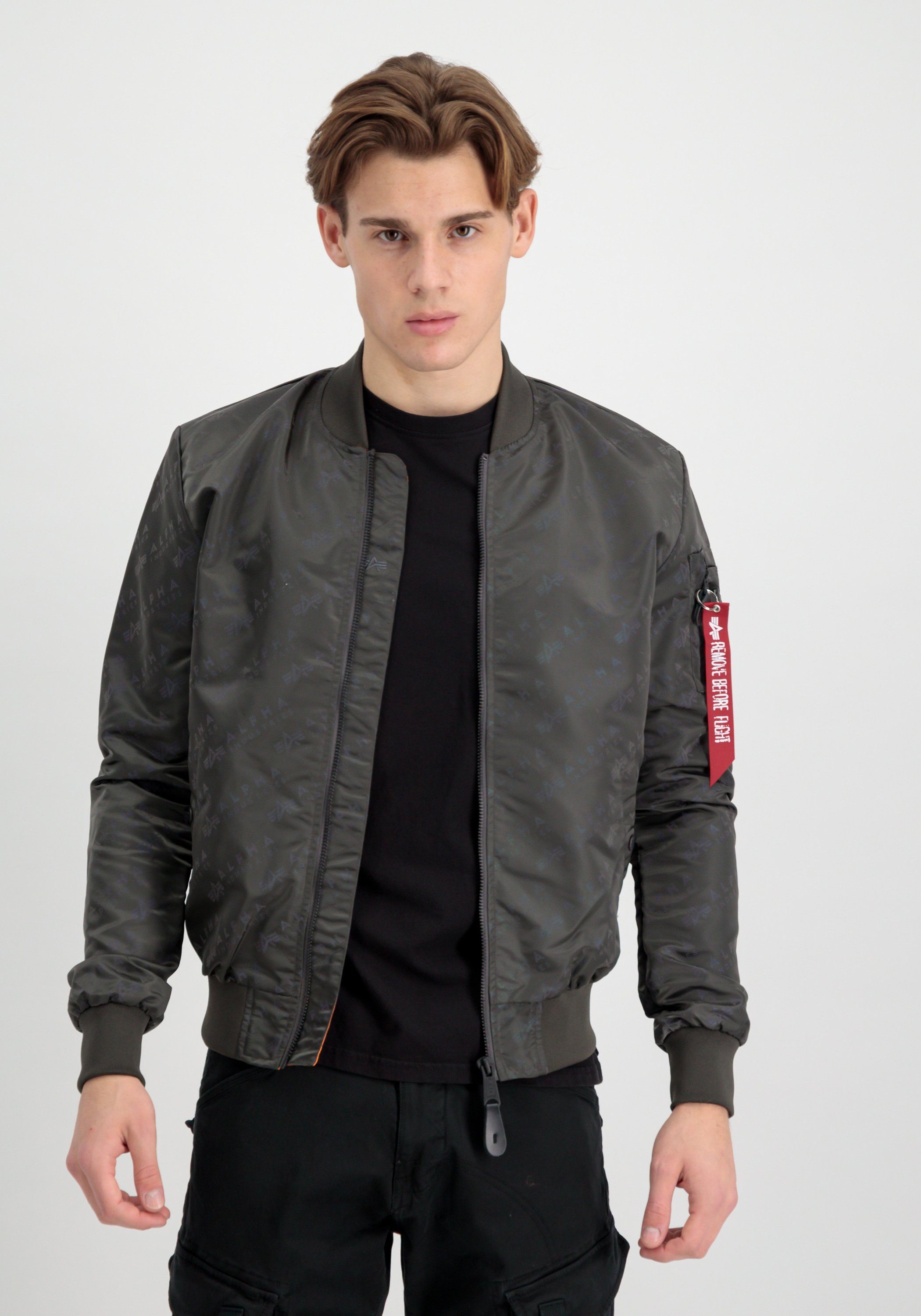 Alpha Industries Regenjack Alpha Industries Men - Bomber Jackets MA-1 LW AOP Rainbow Ref.