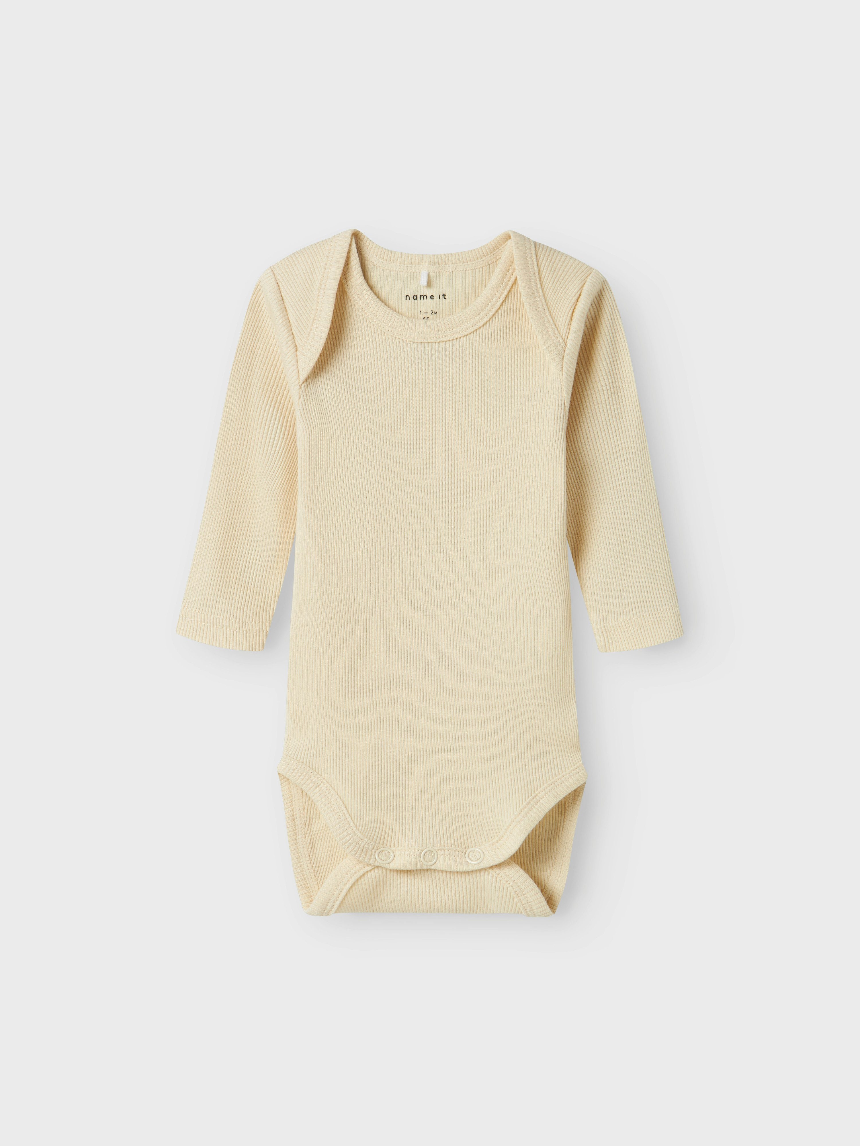 Name It Body met lange mouwen NBNBODY 5P LS SOLID RIB NOOS (set, 5-delig)